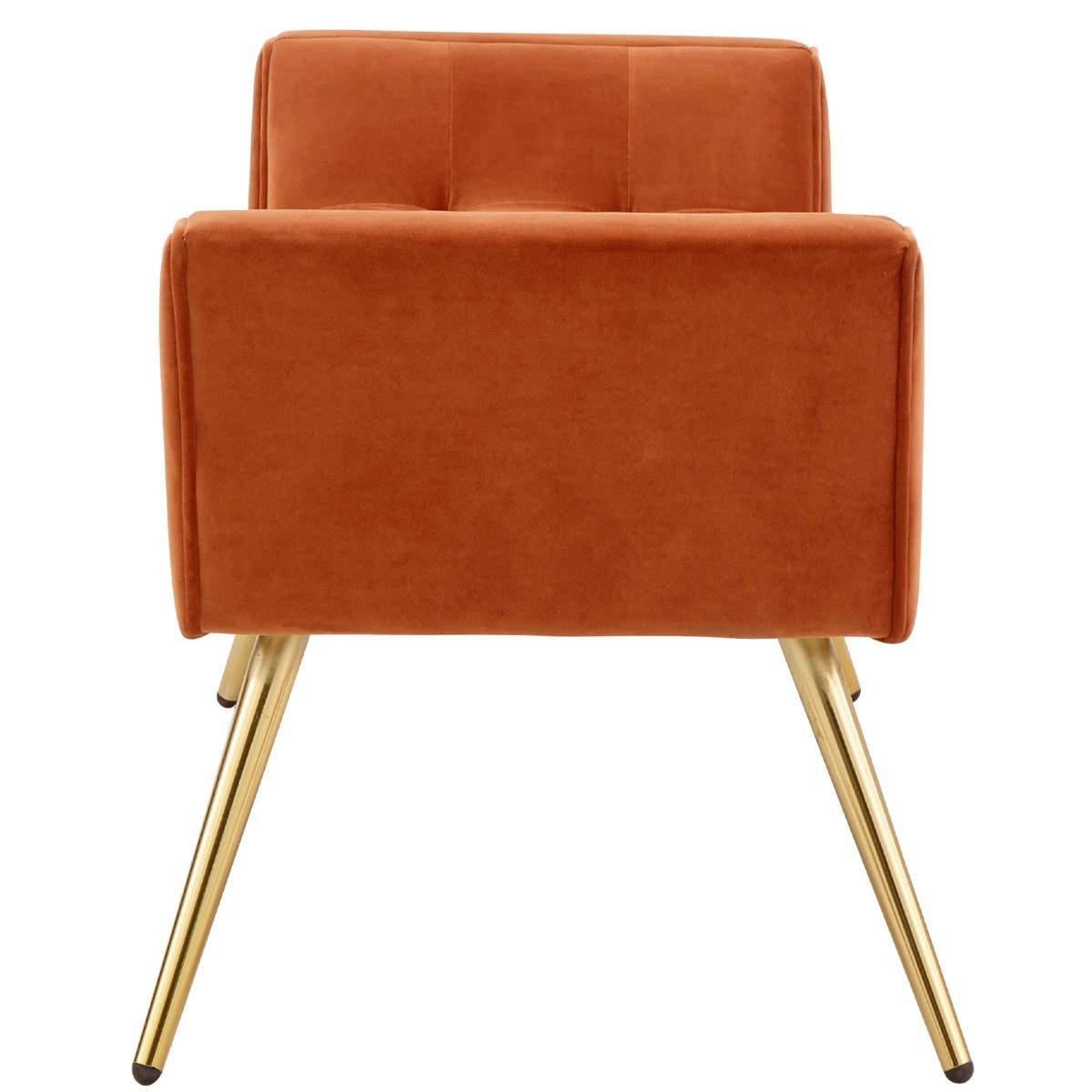 Turin Upholstered Window Seat - Russet>