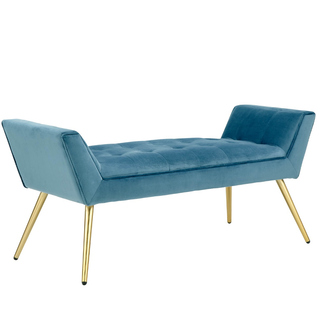 Turin Upholstered Window Seat - Teal>