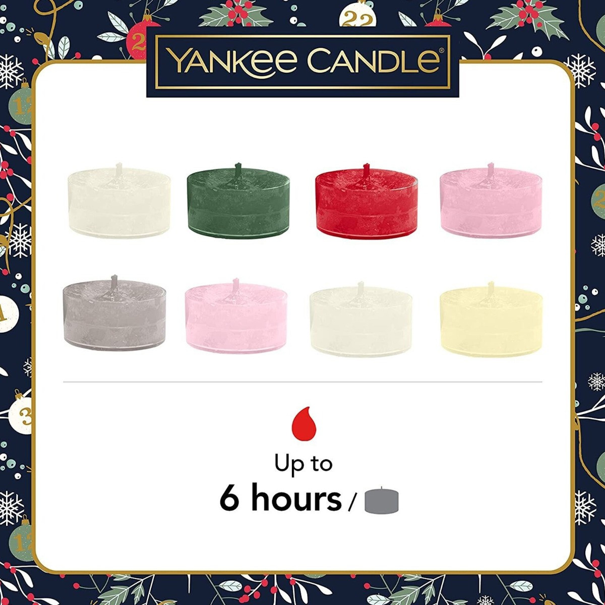 Yankee Candle Countdown to Christmas Advent Calendar Wreath>