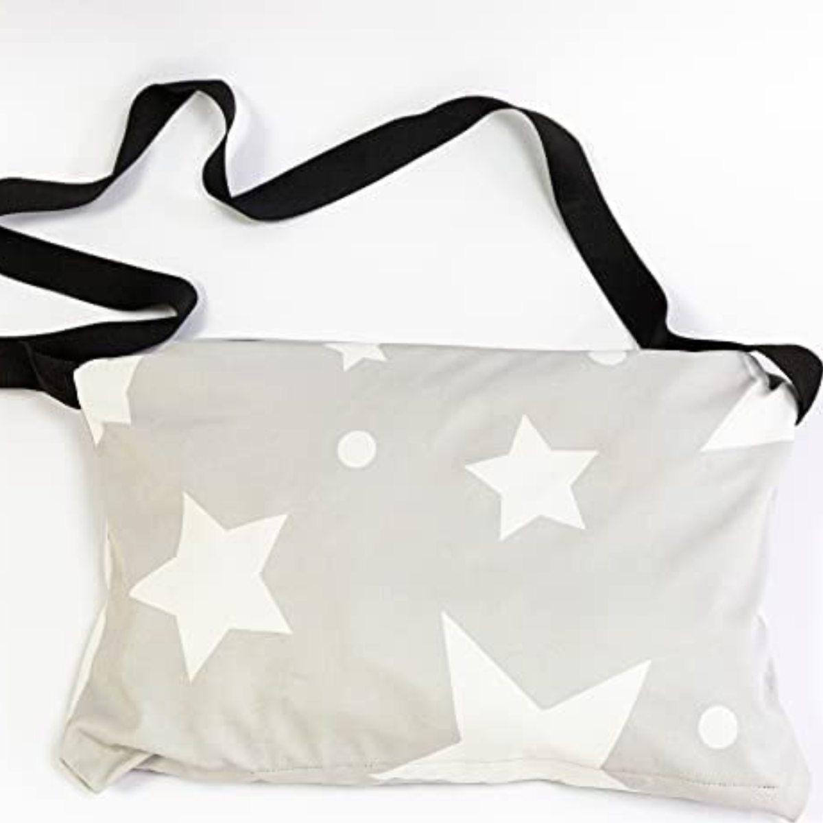 Waterproof 3 in 1 Star Print Towel Poncho - Grey >