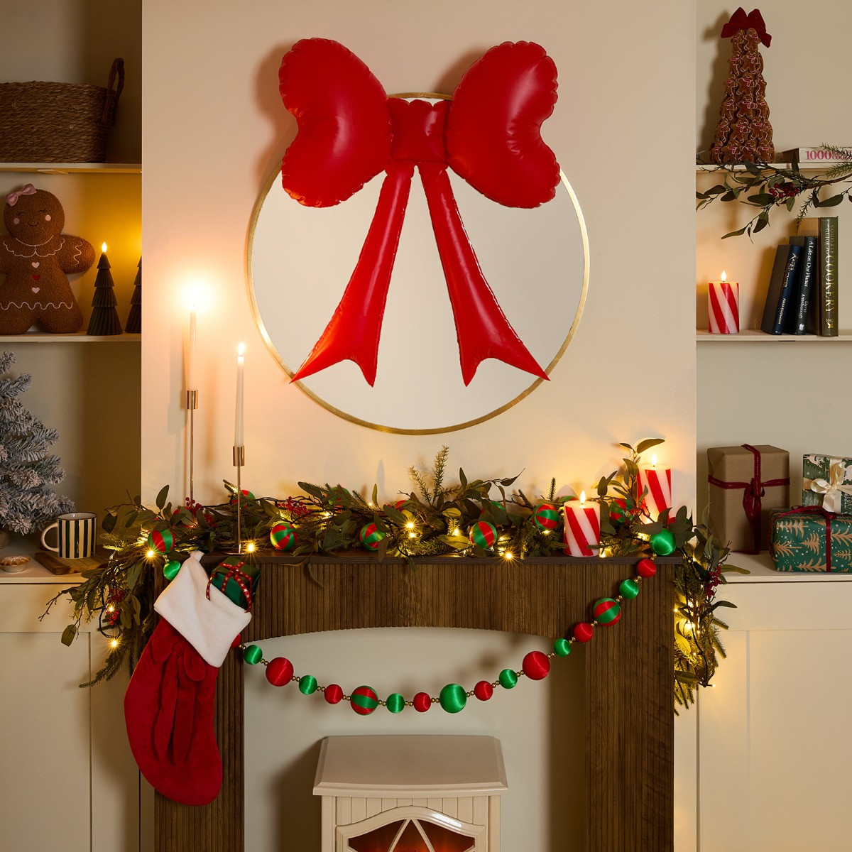 OHS PVC Hanging Bow Inflatable - Red>