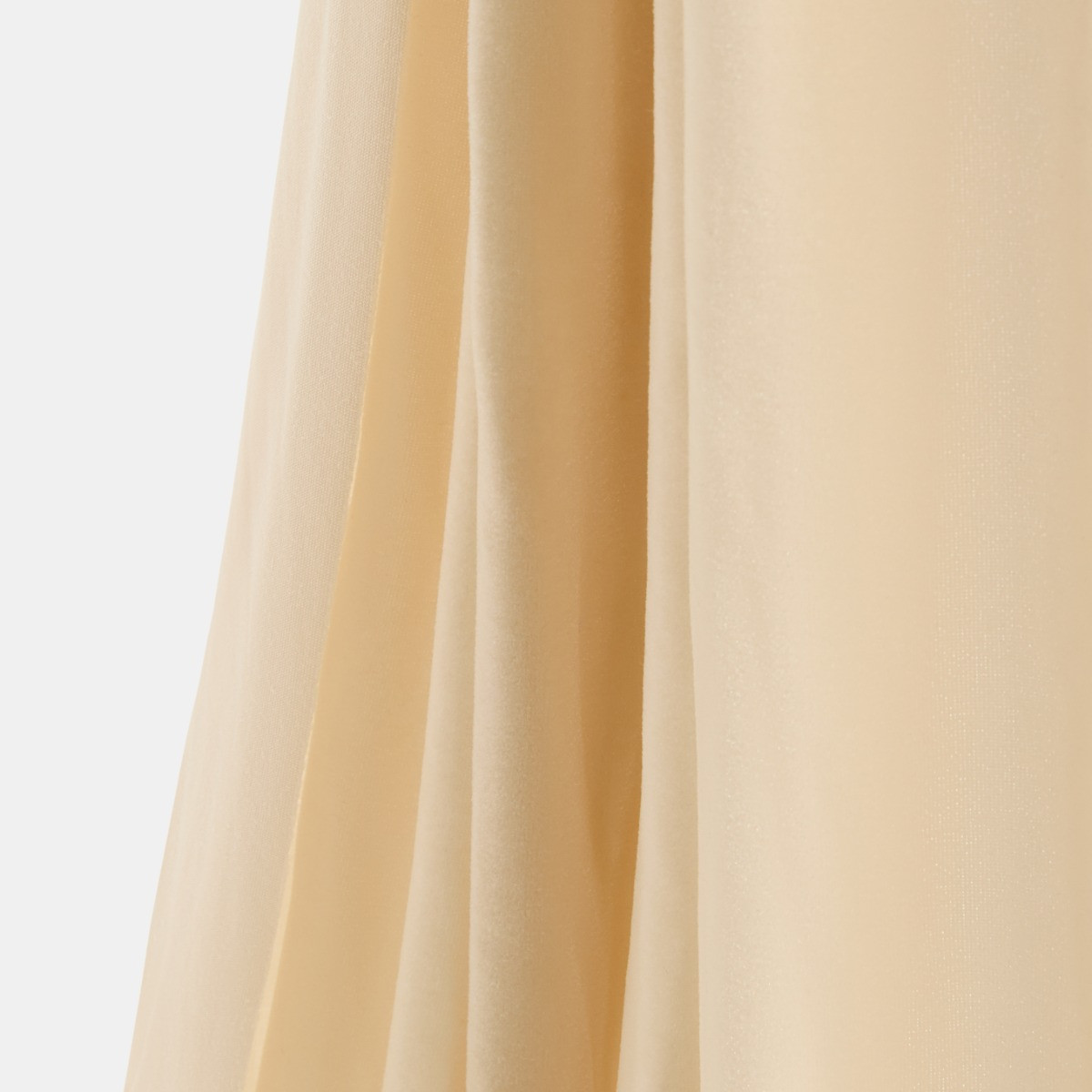OHS Velvet Christmas Tree Bow - Cream>