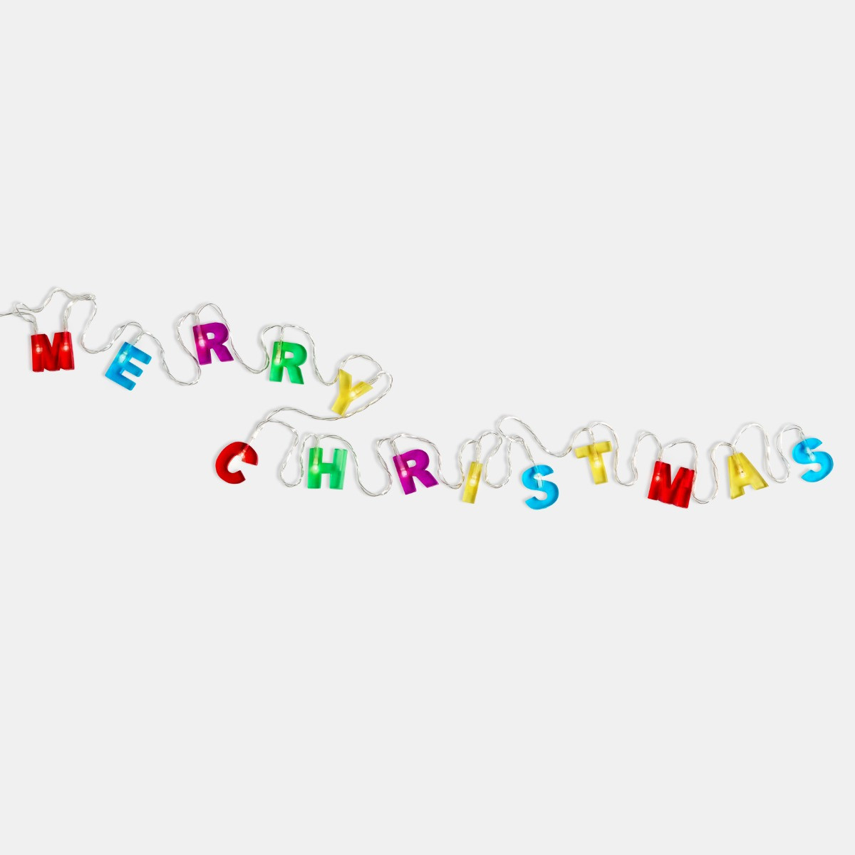 OHS Merry Christmas String Lights - Multi>