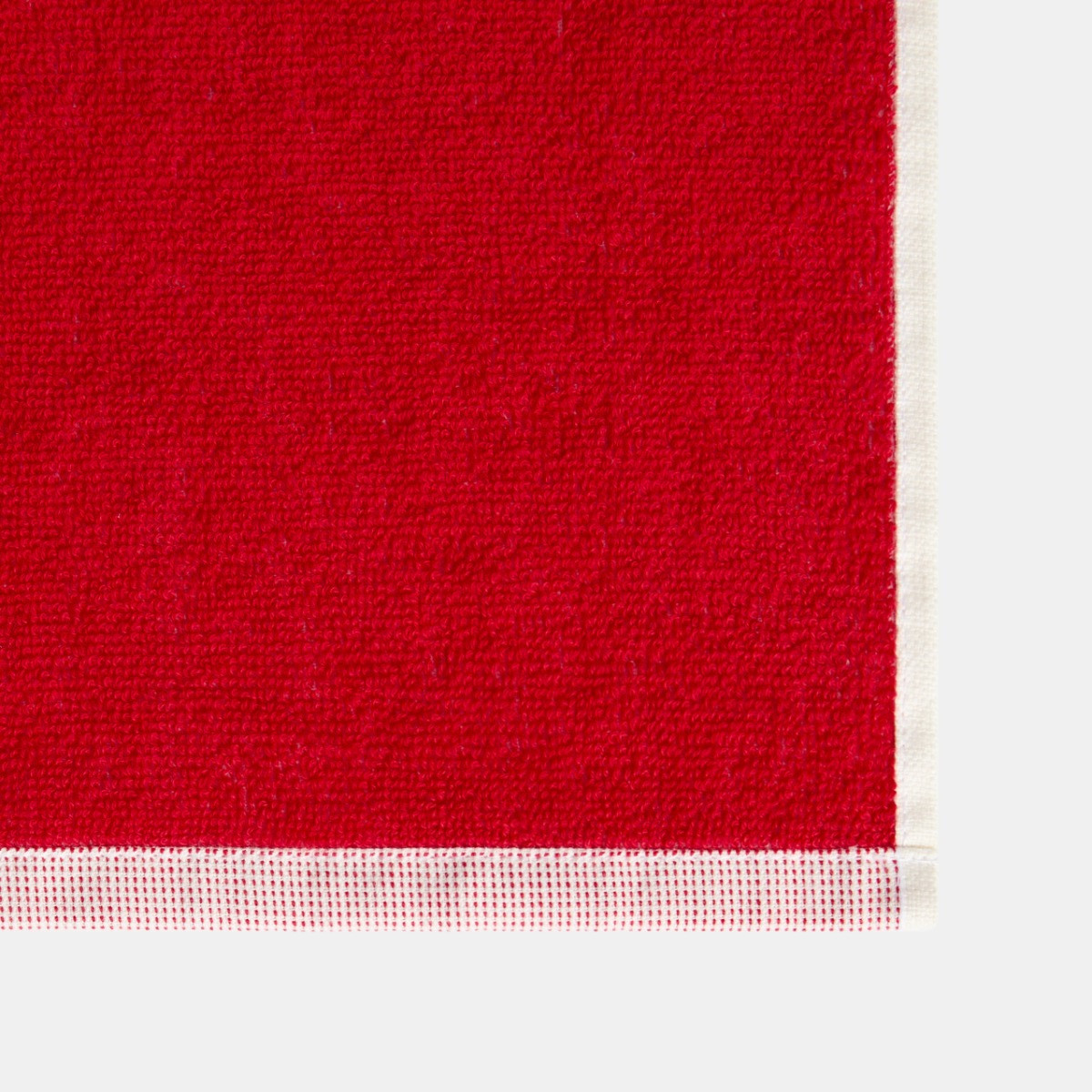 OHS 100% Cotton Elegant Bow Jacquard Towel - Red>