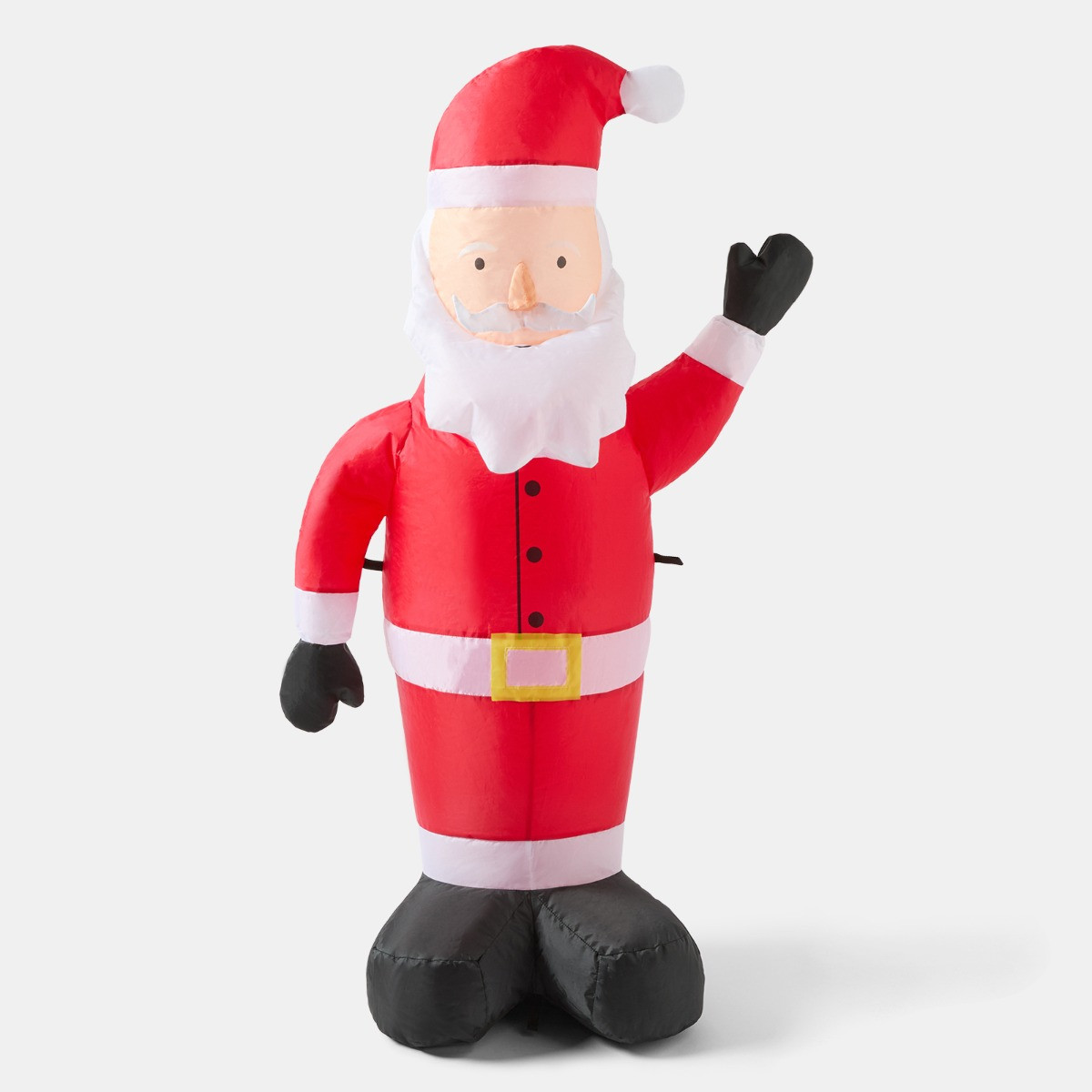 OHS Indoor/Outdoor Inflatable Santa Decoration - Red>