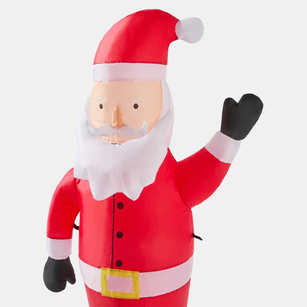 OHS Indoor/Outdoor Inflatable Santa Decoration - Red>