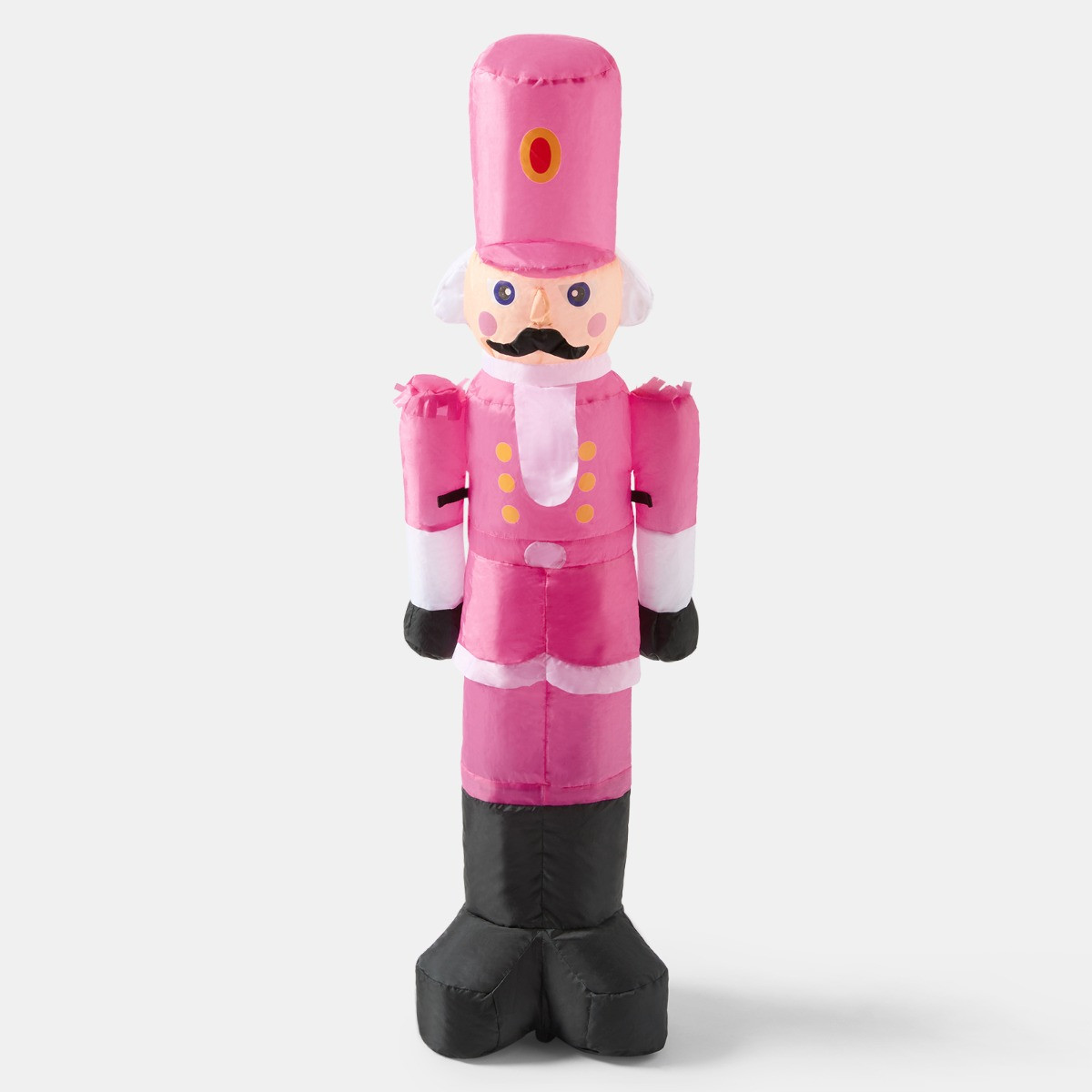 OHS Indoor/Outdoor Inflatable Nutcracker Decoration - Hot Pink>