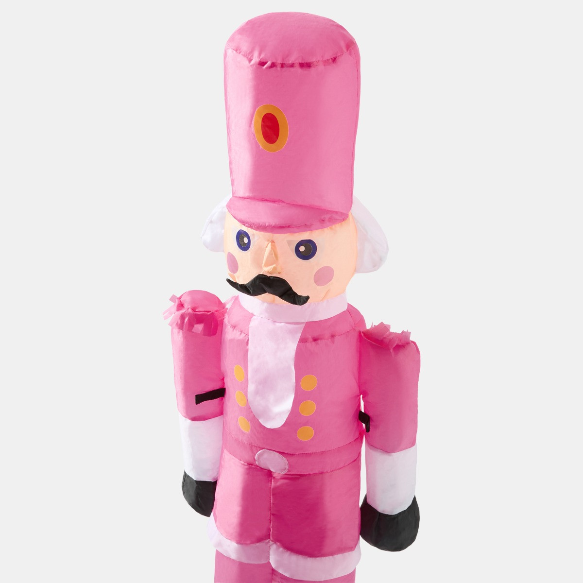 OHS Indoor/Outdoor Inflatable Nutcracker Decoration - Hot Pink>
