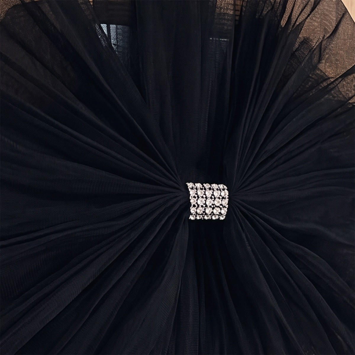 OHS Bow Door Decoration - Black>