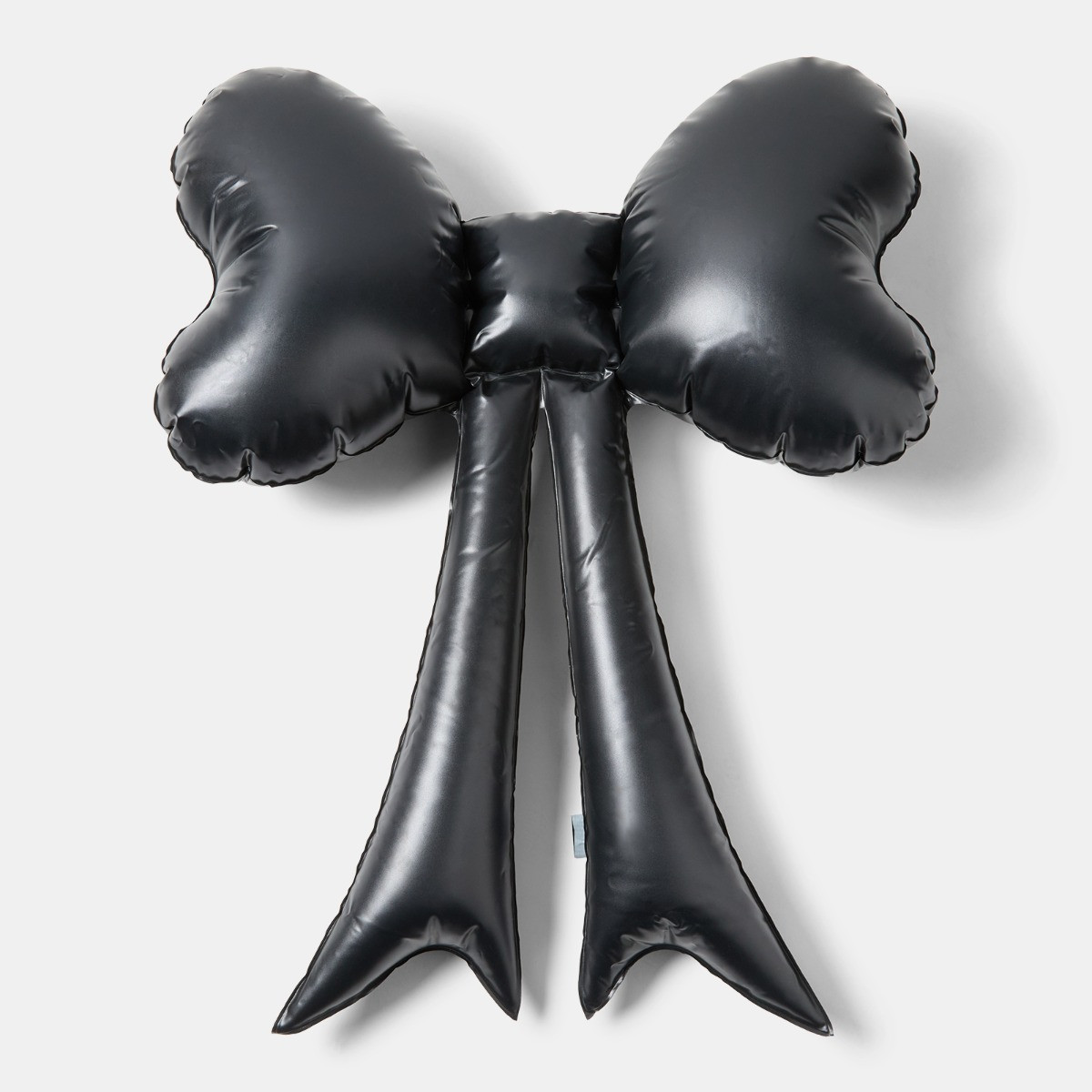 OHS Indoor/Outdoor Inflatable Hanging Bow Decoration - Black>