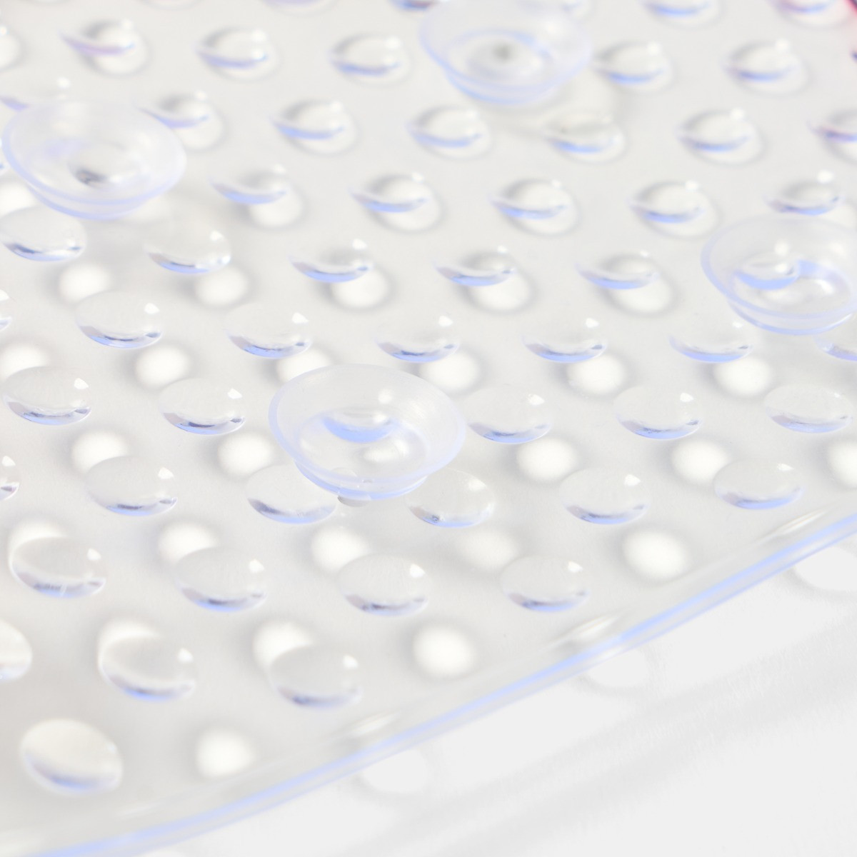 OHS Sweetie Pies PVC Slip Resistant Bath Mat - Clear>