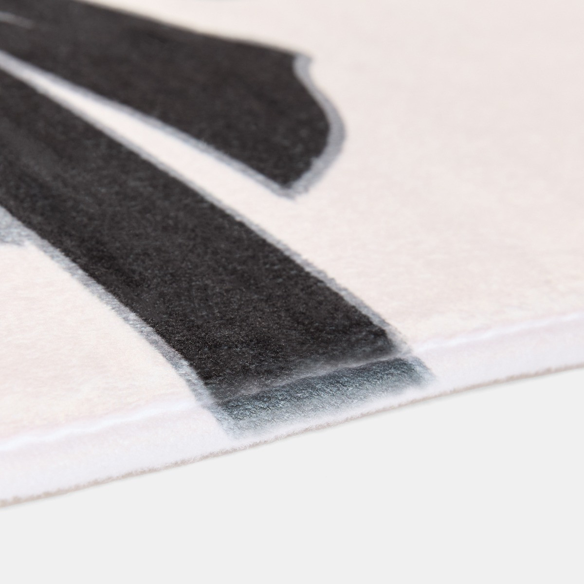 OHS Unwrap Me Slogan Bath Mat - Monochrome>