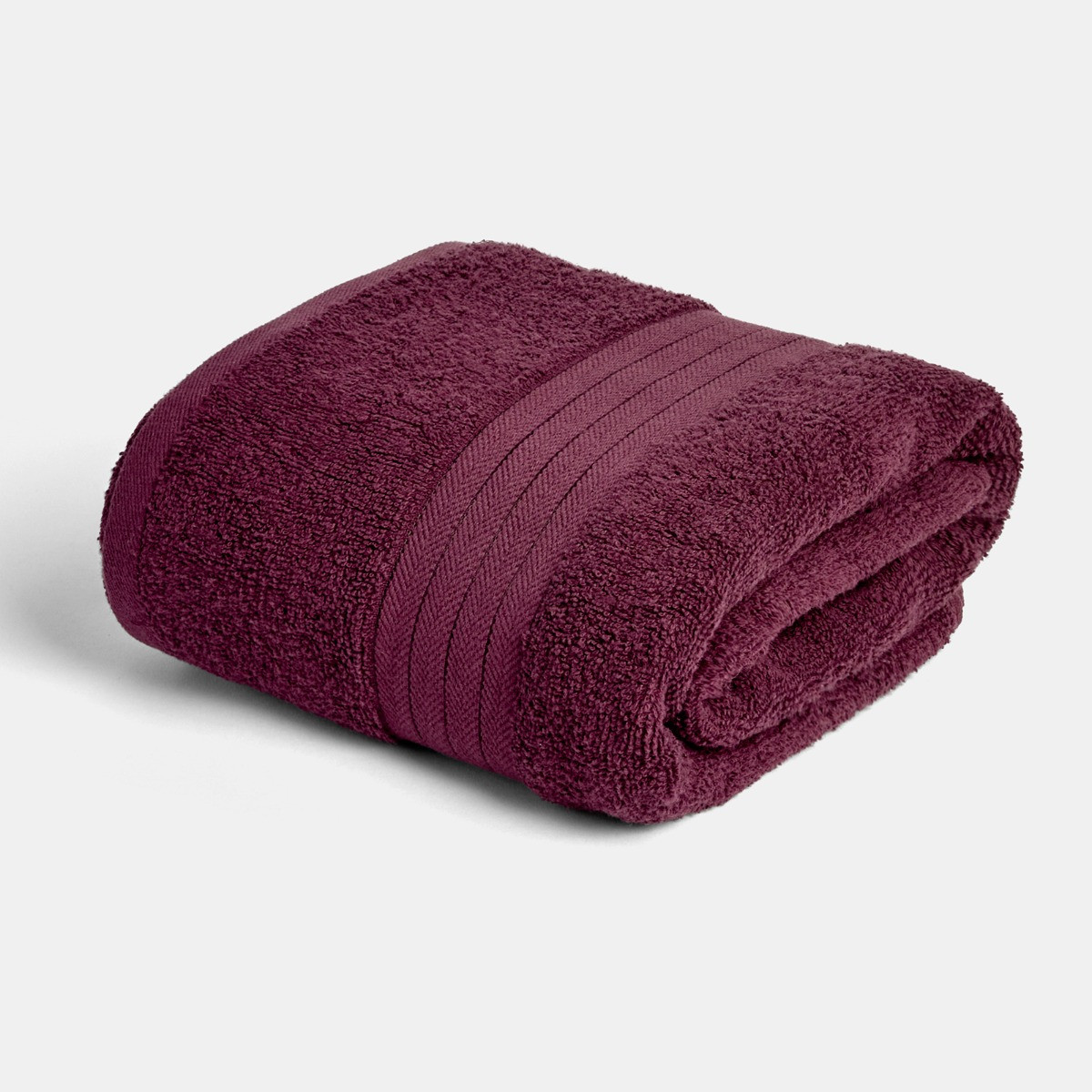 OHS 100% Cotton Towel - Burgundy>