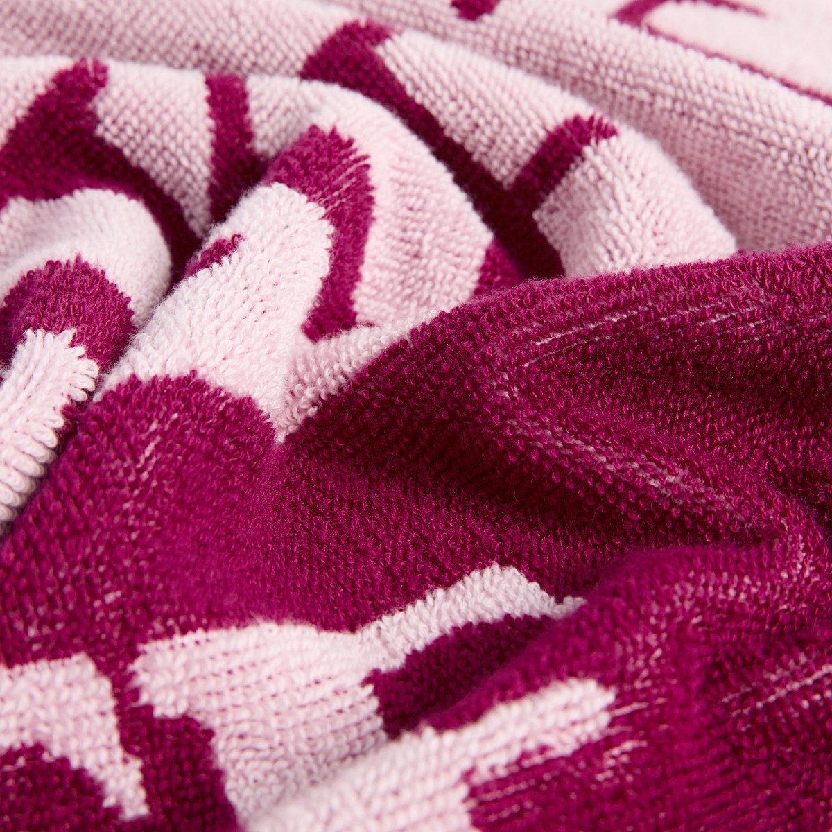 OHS 100% Cotton Take it Off Slogan Hand Towel, Pink/Burgundy - 1PC>