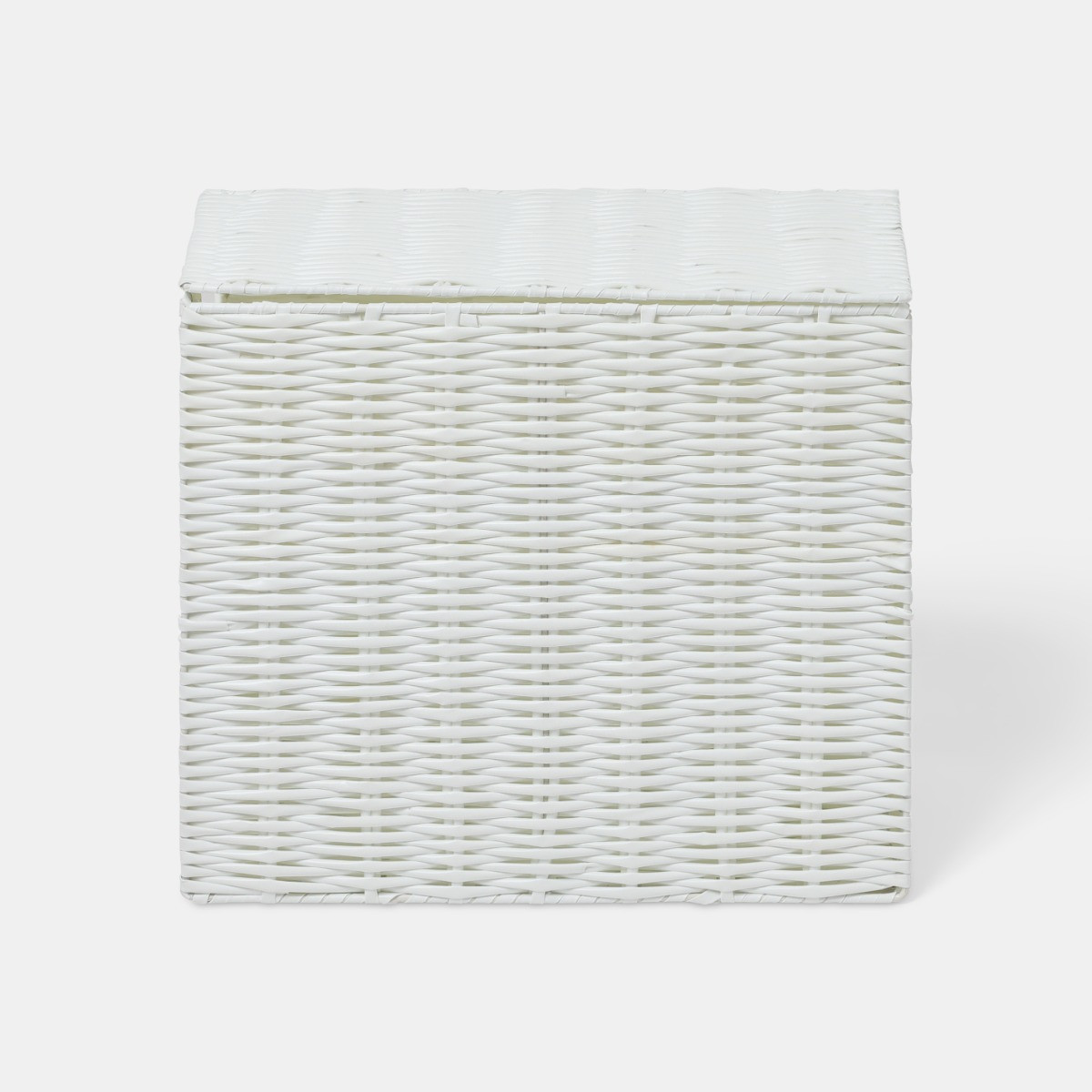 OHS Woven Foldable Bathroom Storage Box - Cream>