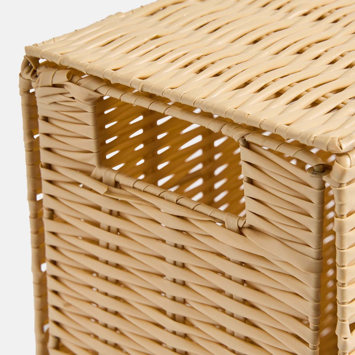 OHS Woven Foldable Bathroom Storage Box - Natural>
