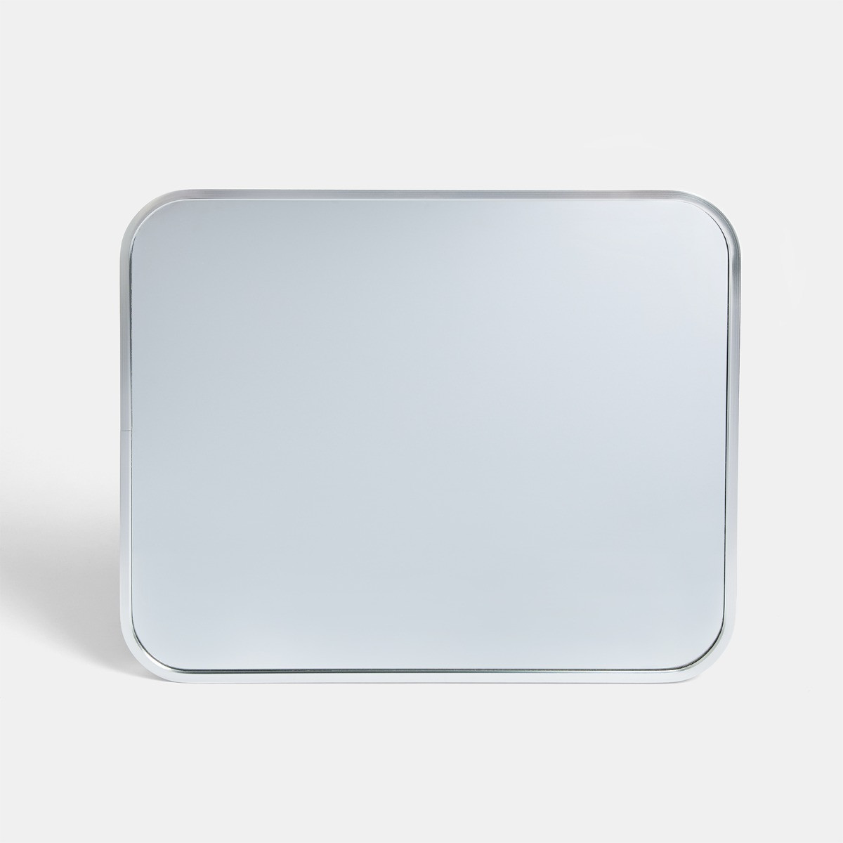 OHS Framed Bathroom Wall Vanity Mirror - Silver>