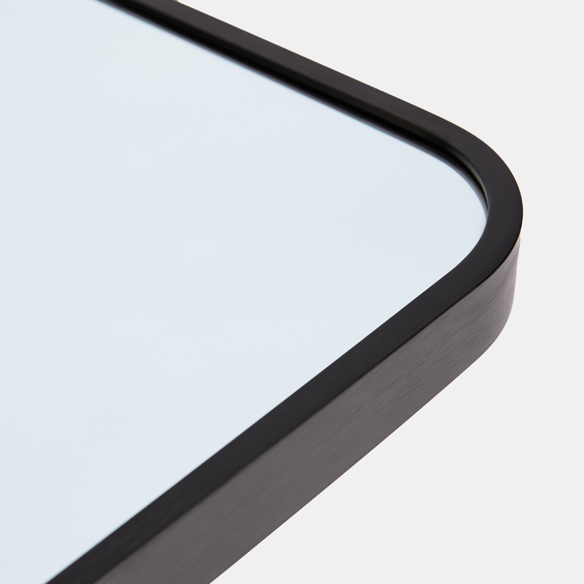 OHS Square Wall Mirror - Black>