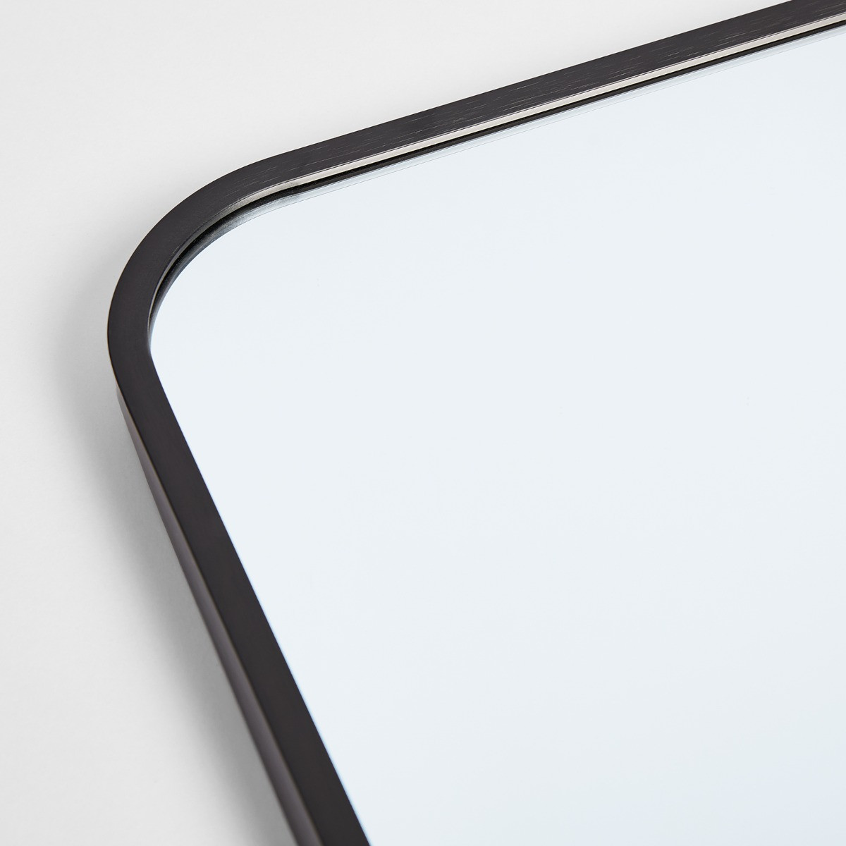OHS Square Wall Mirror - Black>