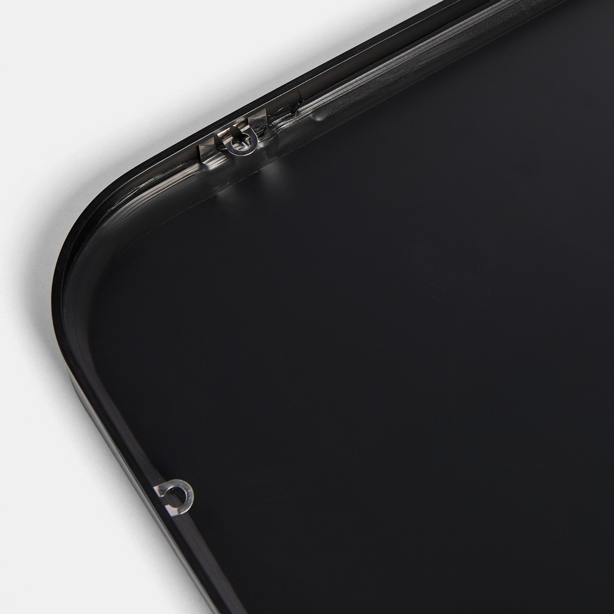 OHS Square Wall Mirror - Black>