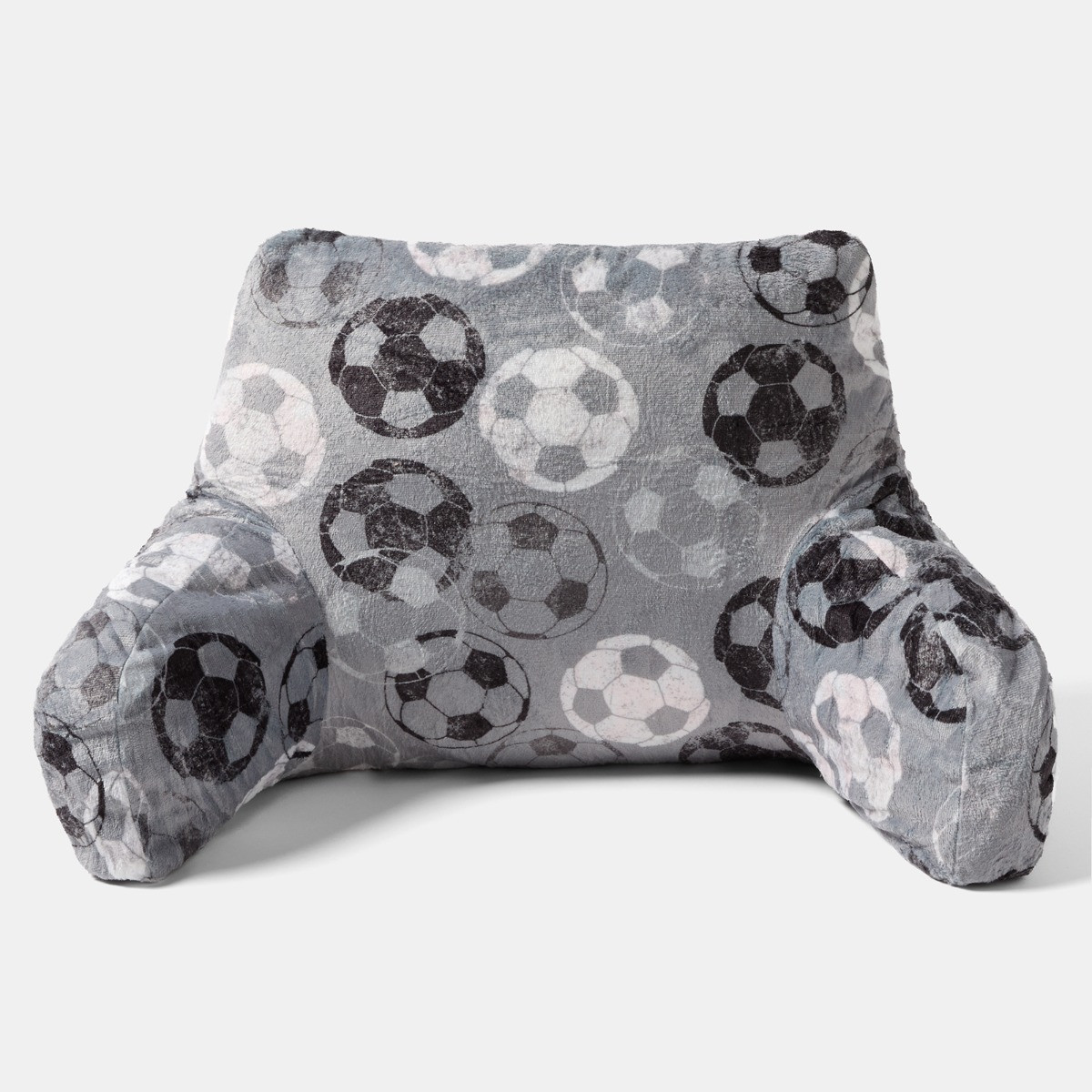 OHS Football Fleece Cuddle Cushion - Charcoal>