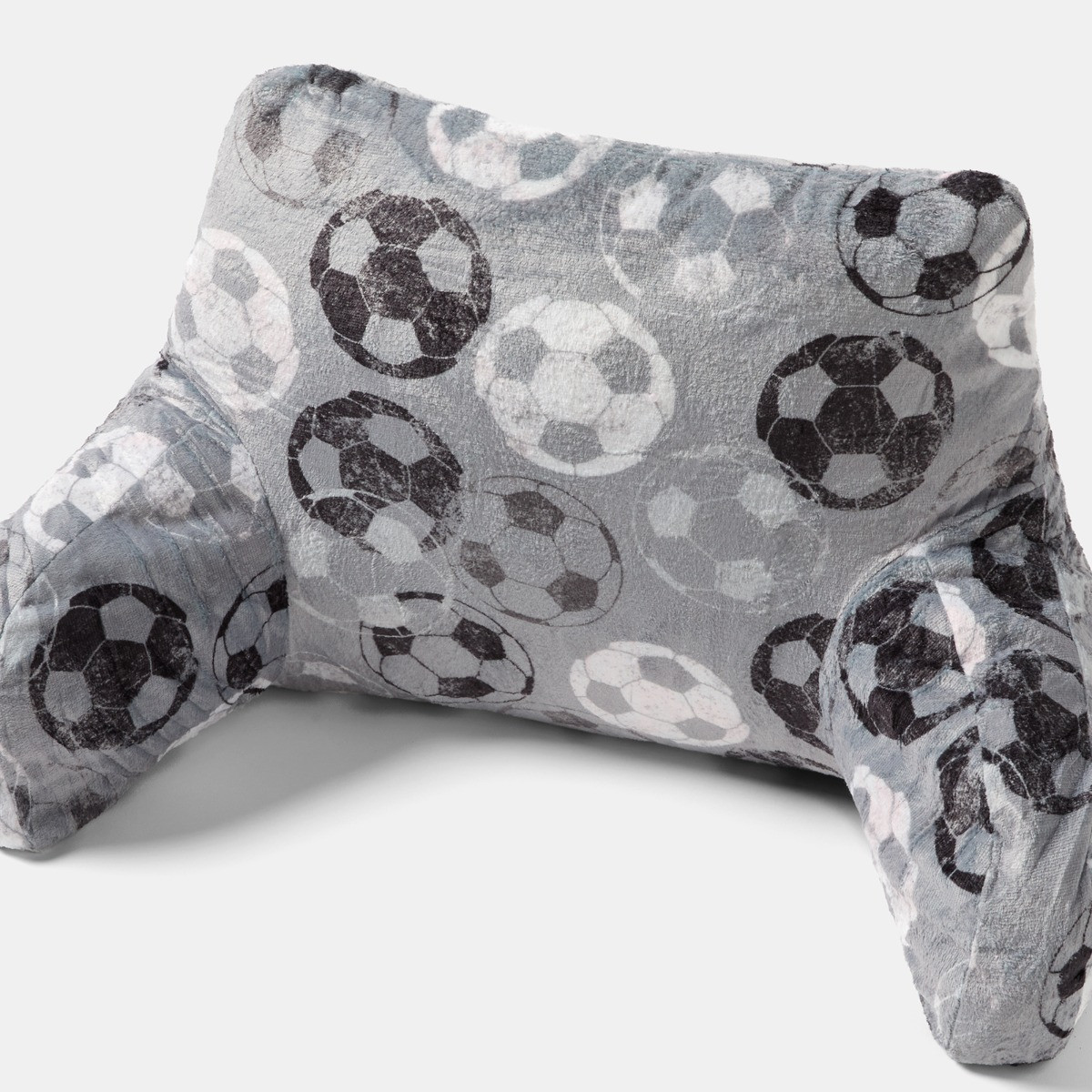OHS Football Fleece Cuddle Cushion - Charcoal>