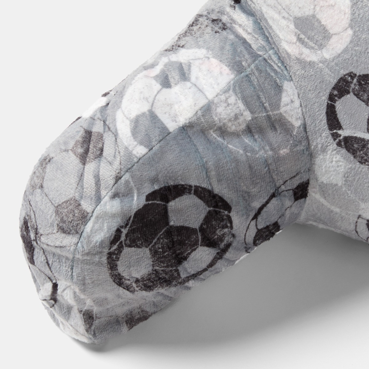 OHS Football Fleece Cuddle Cushion - Charcoal>
