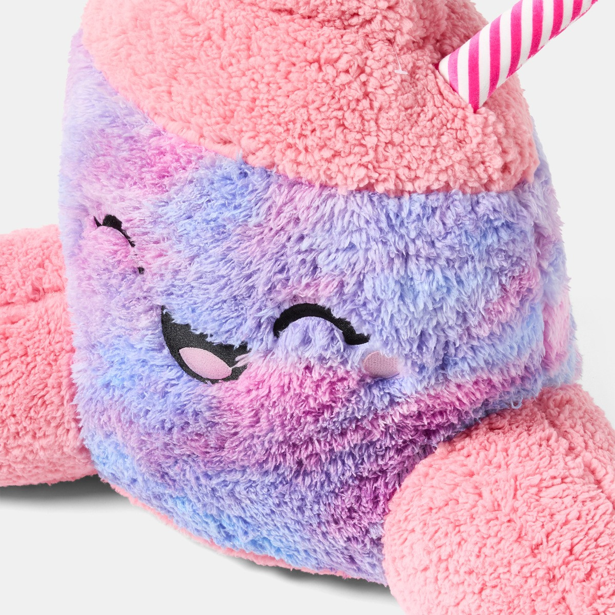 OHS Frosty The Milkshake Cuddle Cushion - Pink>