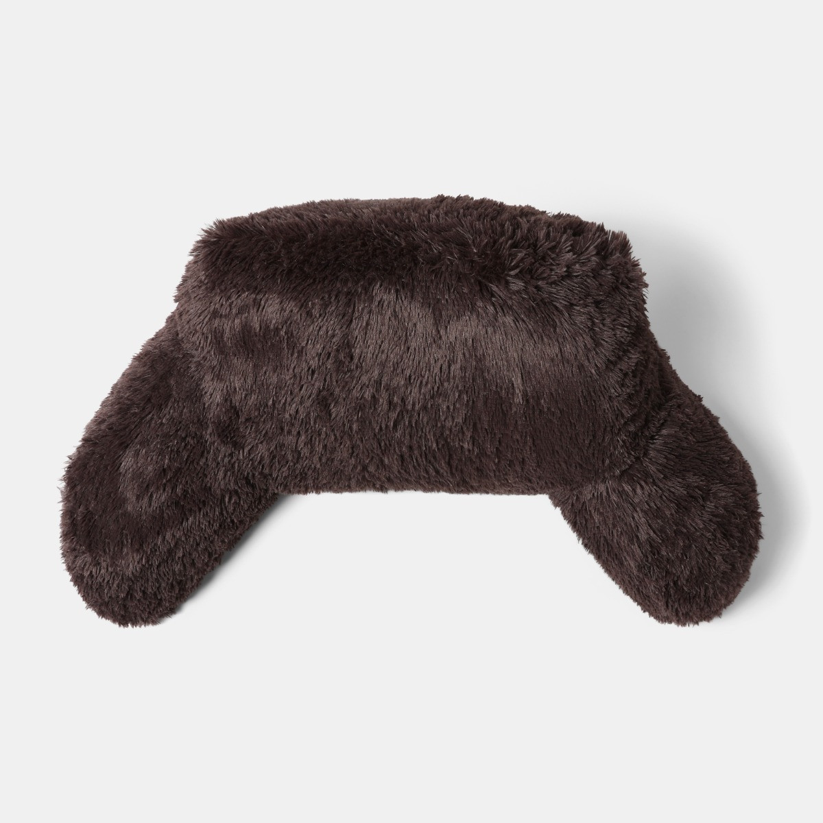 OHS Long Hair Cuddle Cushion - Coffee>