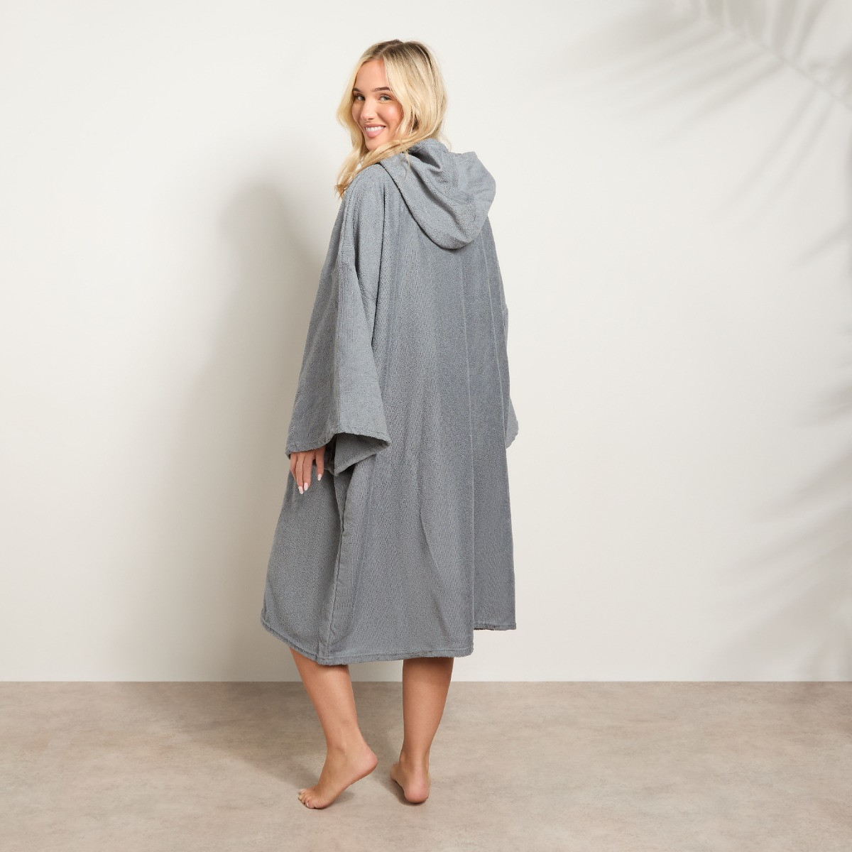 OHS Adult Towel Poncho - Charcoal Grey>