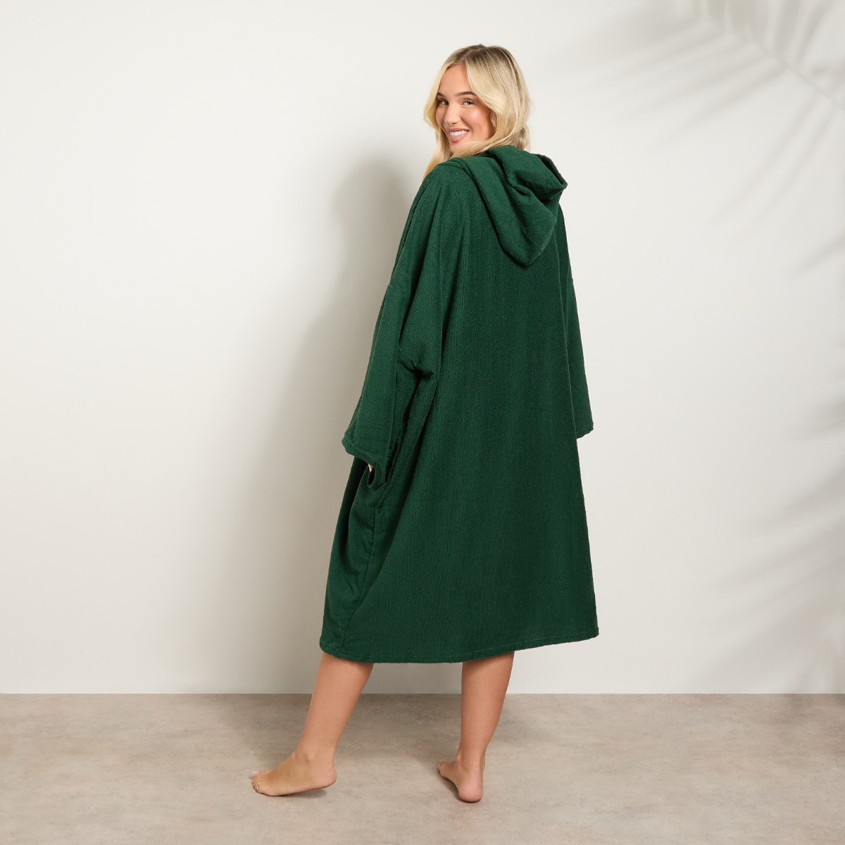 OHS Adult Towel Poncho - Forest Green>