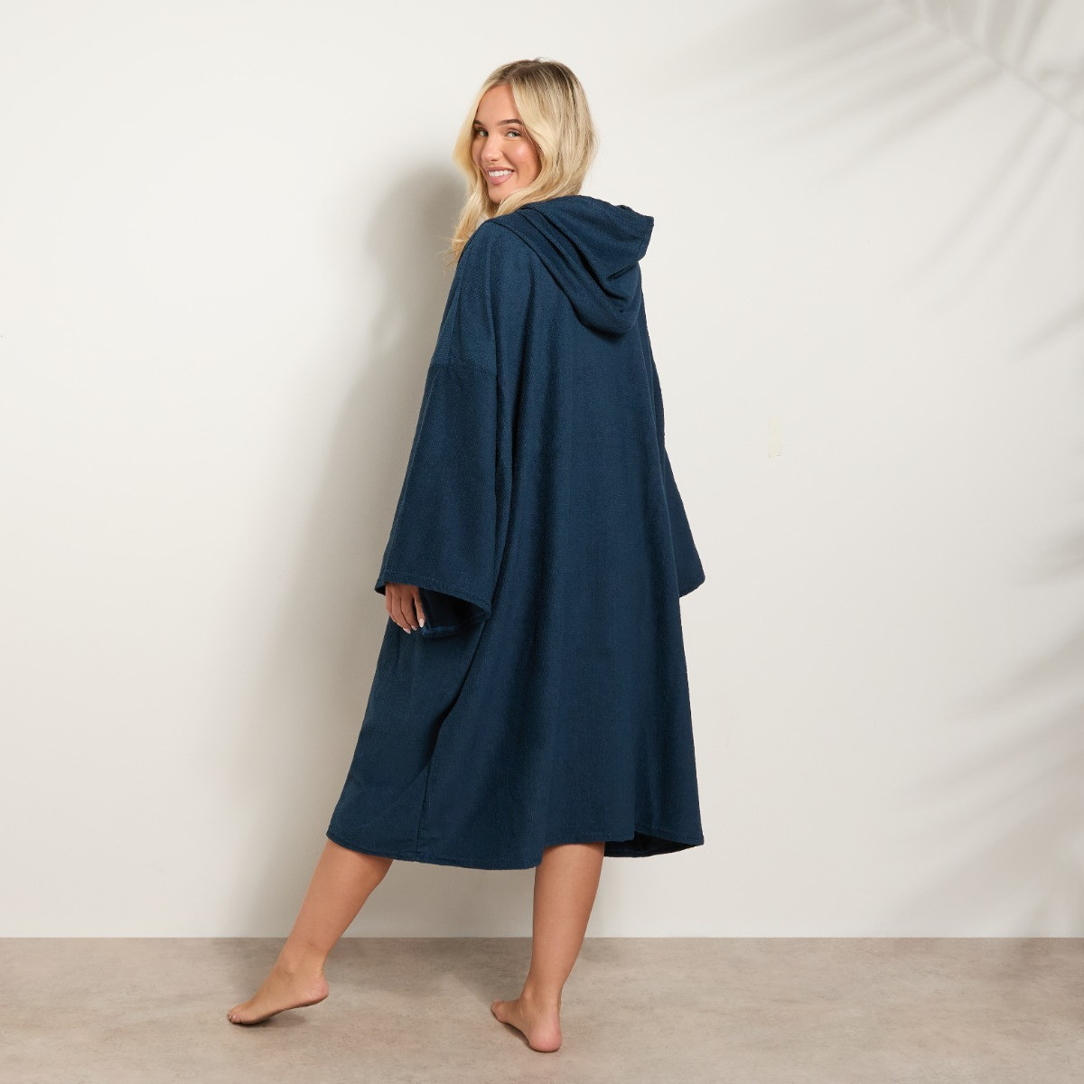 OHS Adult Towel Poncho - Navy Blue>