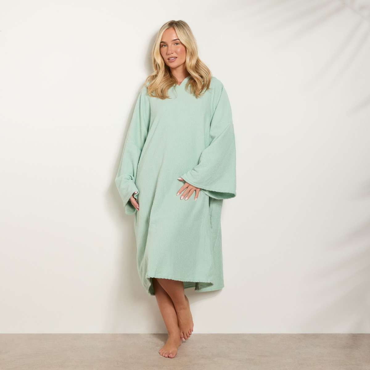 OHS Adult Towel Poncho - Sage Green>
