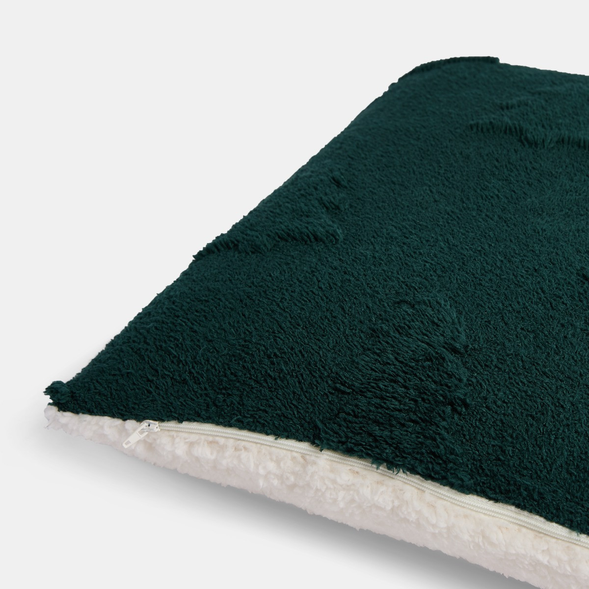 OHS Tufted Winter Tree Cushion Covers - Green>