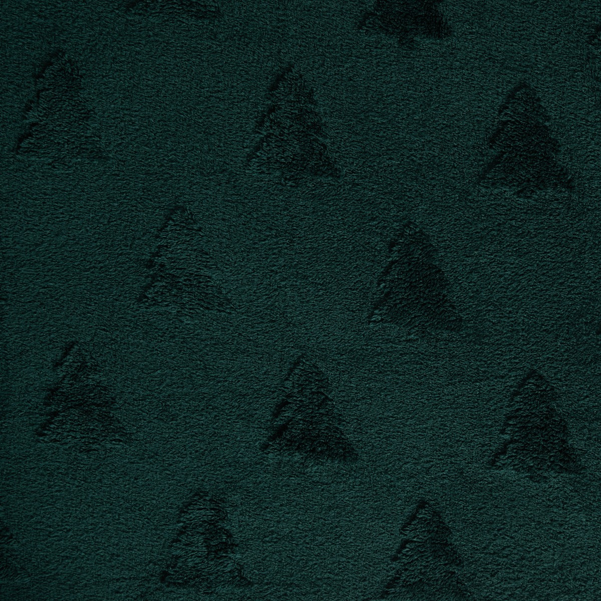 OHS Tufted Winter Tree Teddy Fleece Throw - Green >