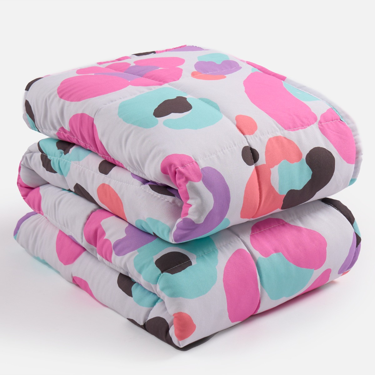 OHS Kids Leopard Print Weighted Blanket, Multi - 3KG>