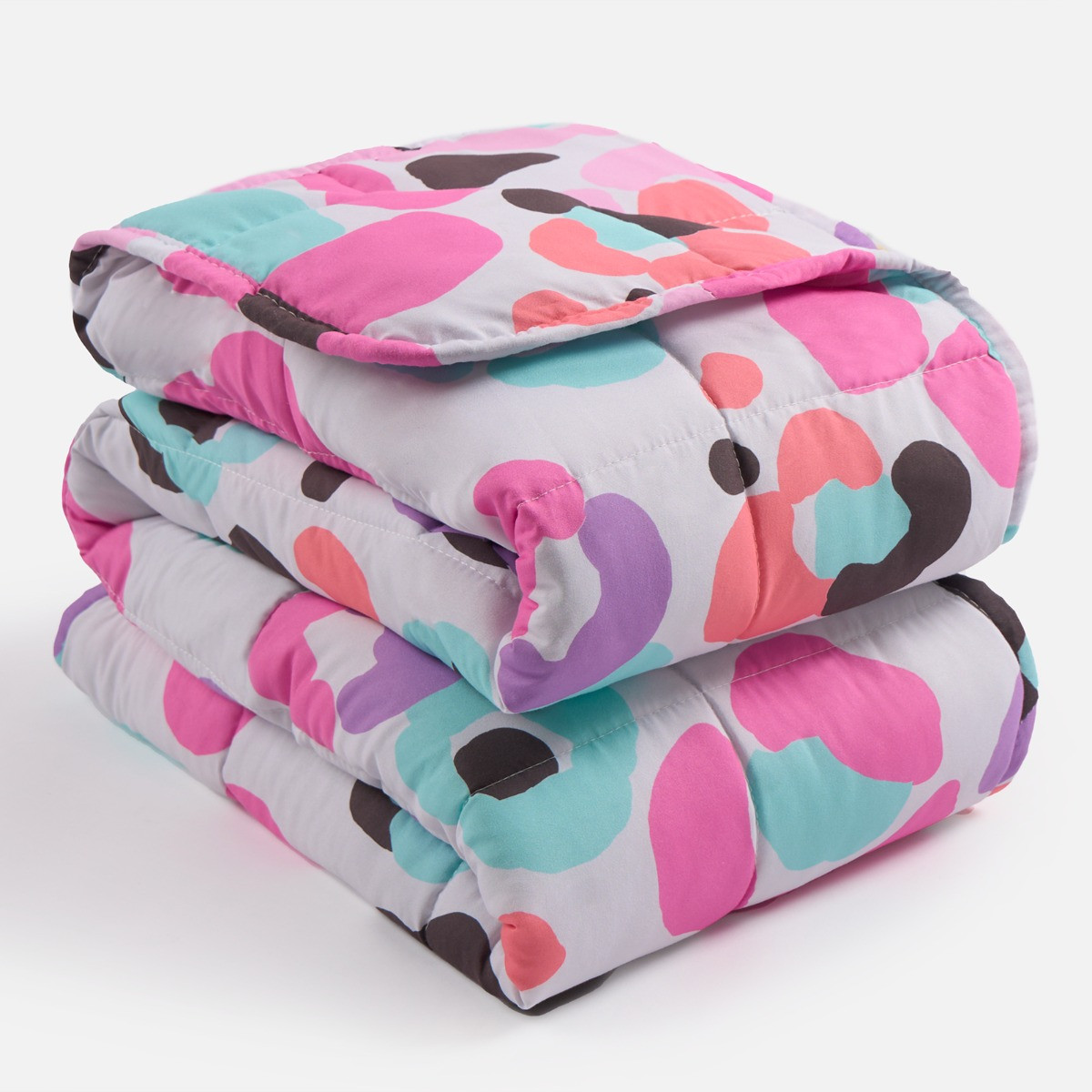 OHS Kids Leopard Print Weighted Blanket, Multi - 3KG>