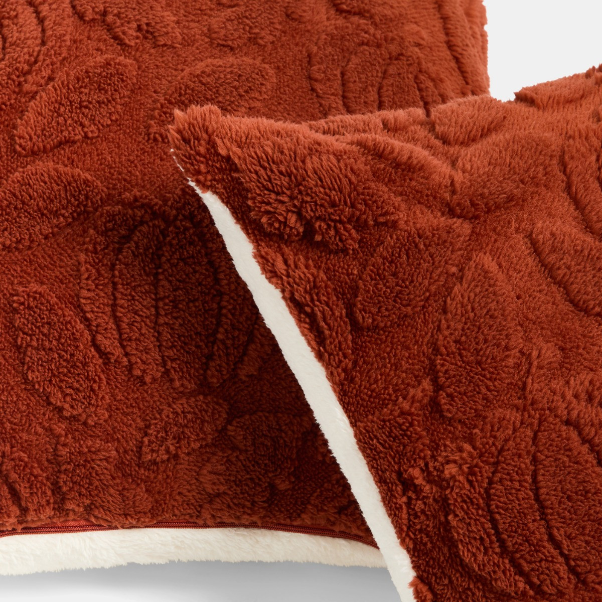 OHS Tufted Pumpkin Cushion Covers - Rust>
