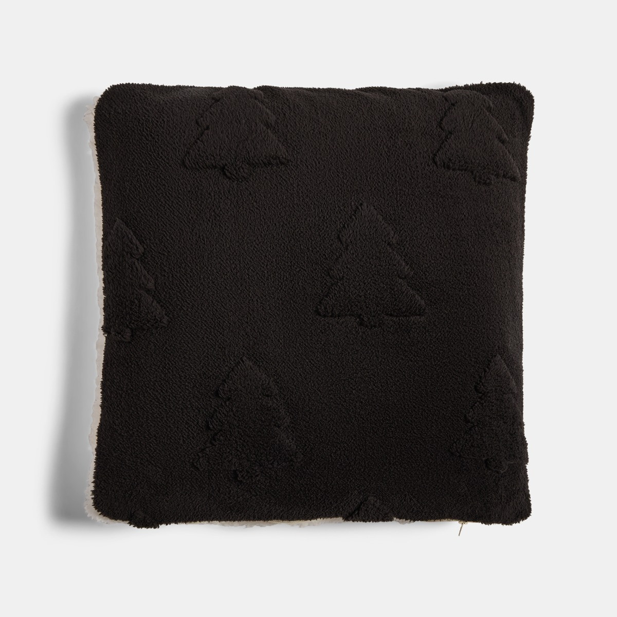 OHS Tufted Winter Tree Cushion Covers - Black>