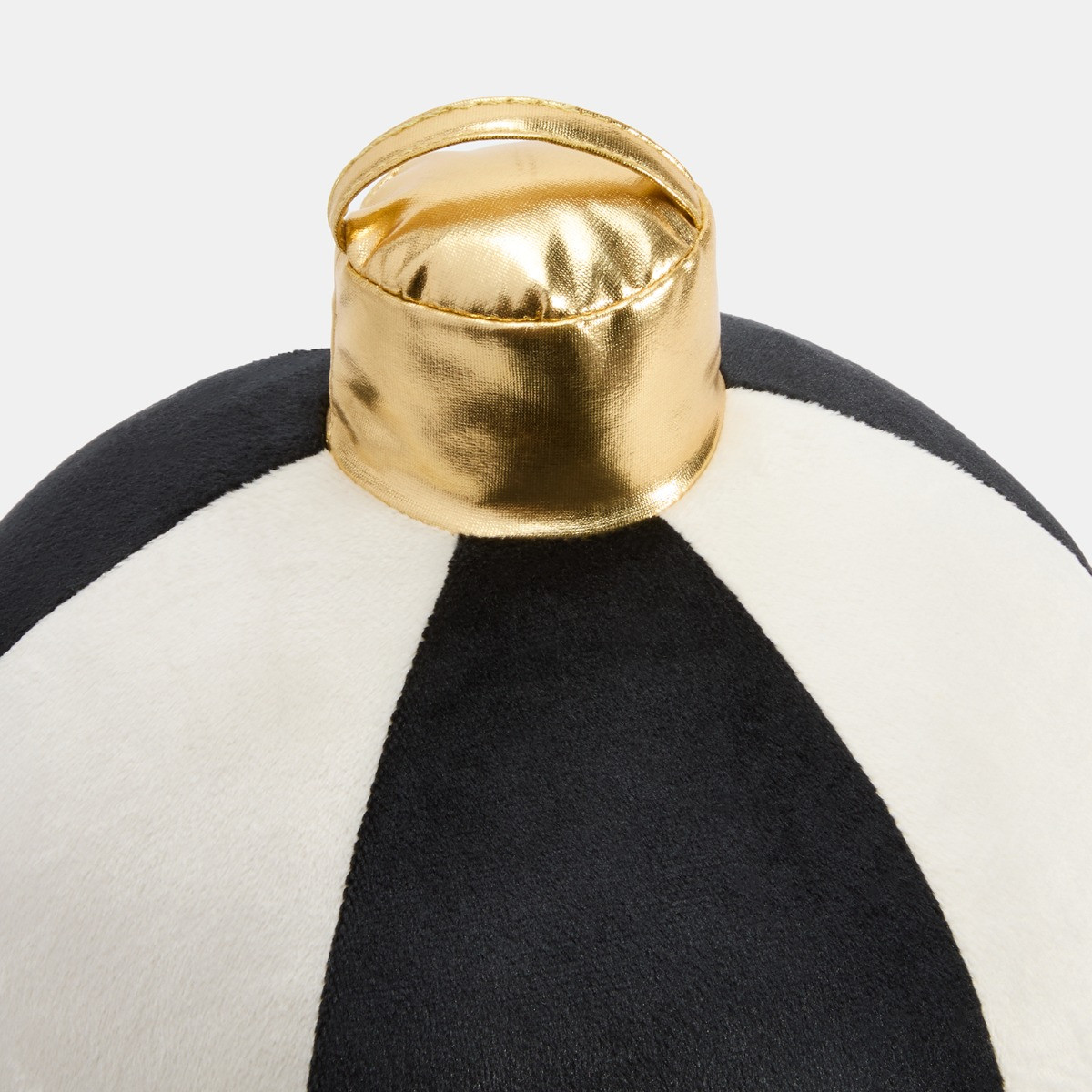 OHS Bauble Shaped Cushion - Monochrome>