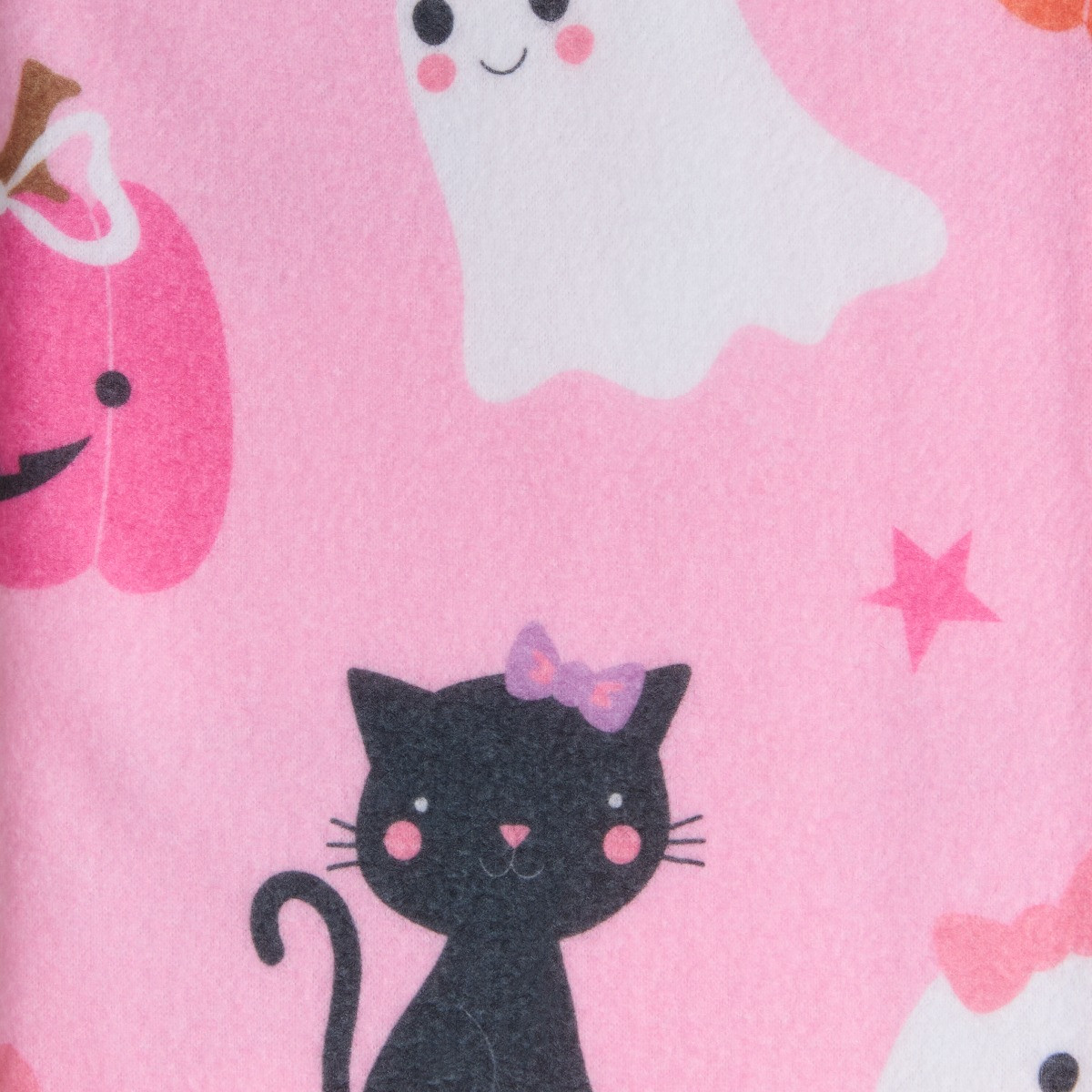 OHS Girl Ghost Fleece Throw - Pink>