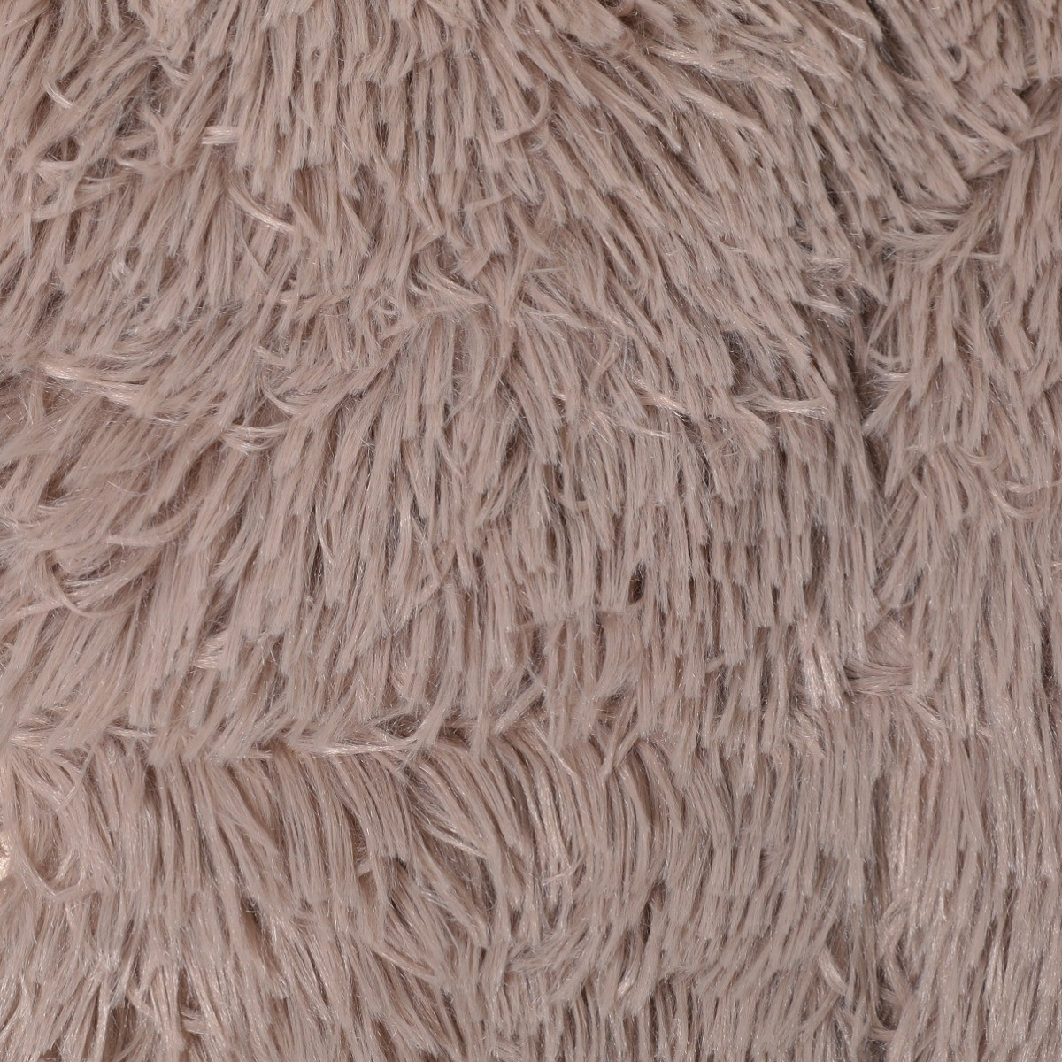OHS Fluffy Faux Fur Weighted Blanket - Natural>