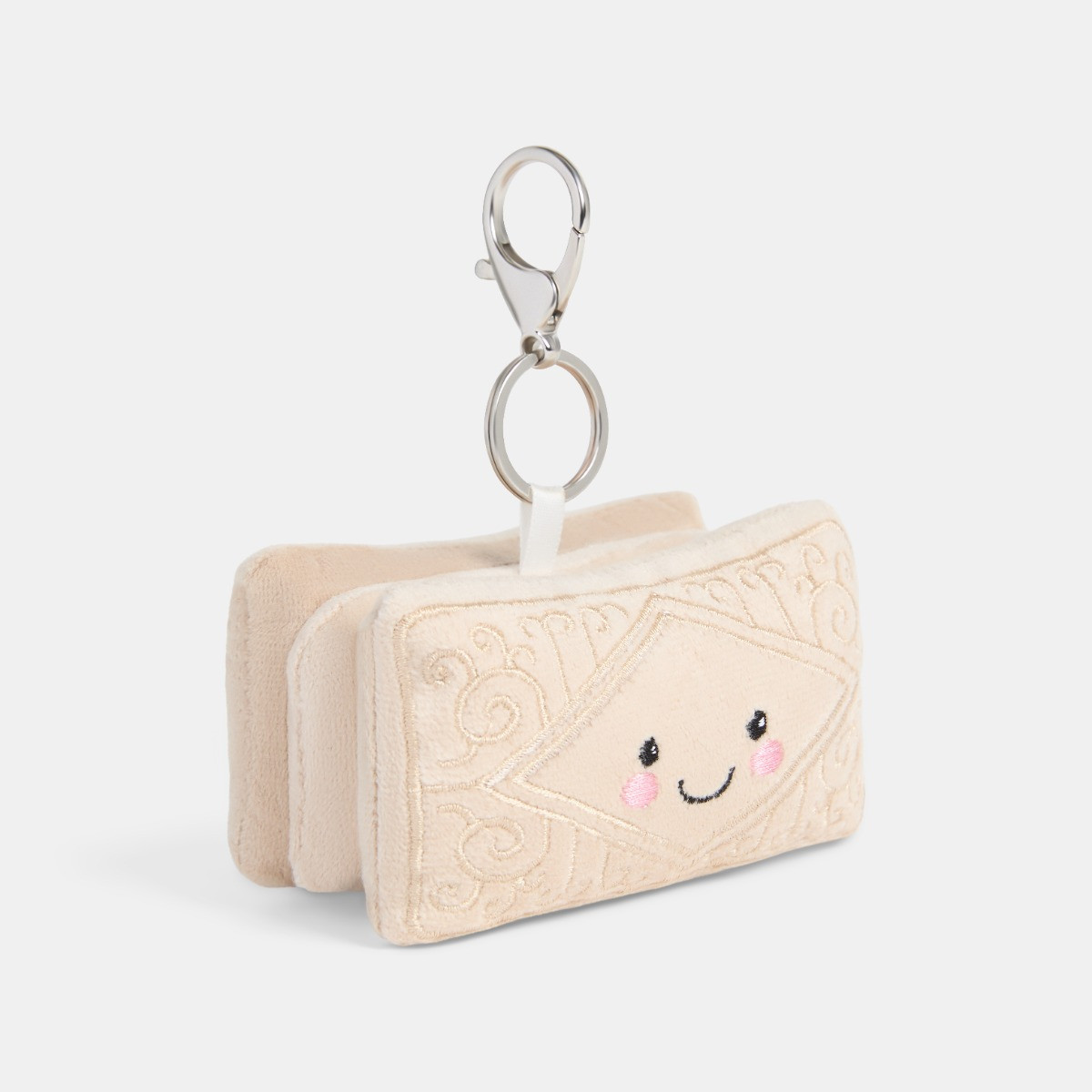 OHS Biscuit Keyring - Cream>