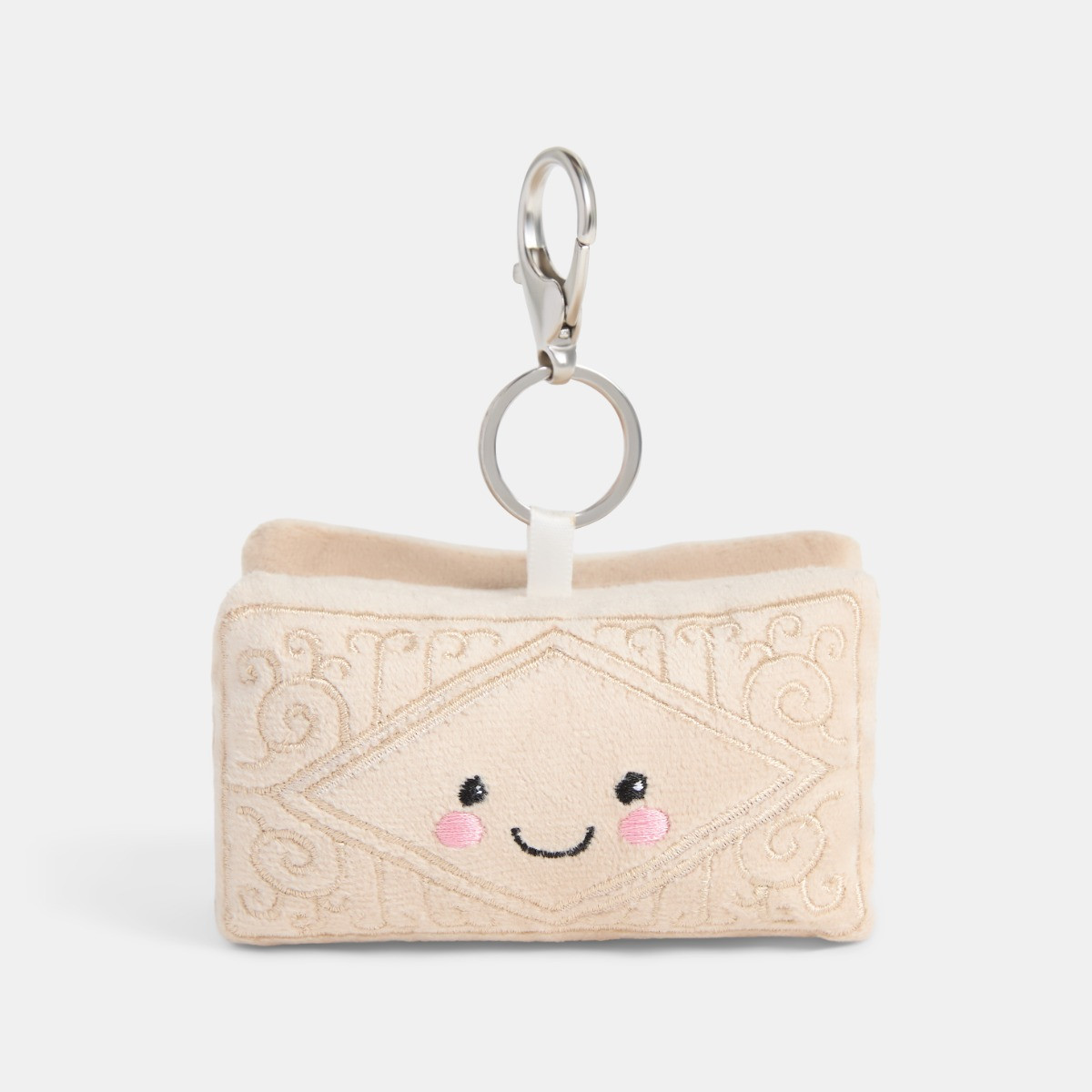 OHS Biscuit Keyring - Cream>
