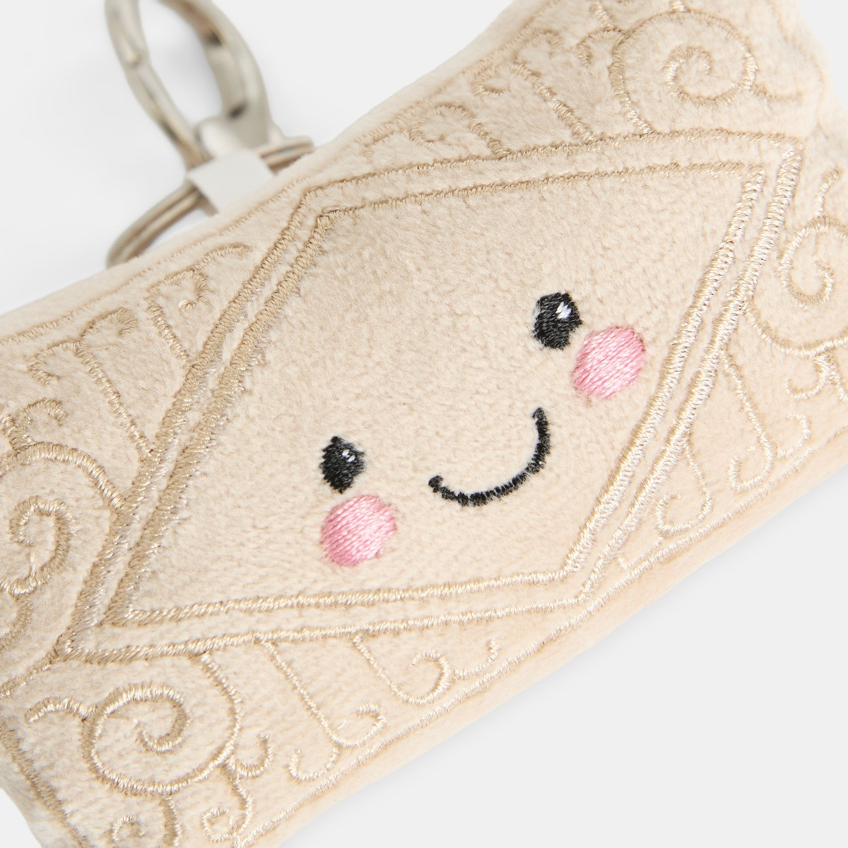 OHS Biscuit Keyring - Cream>