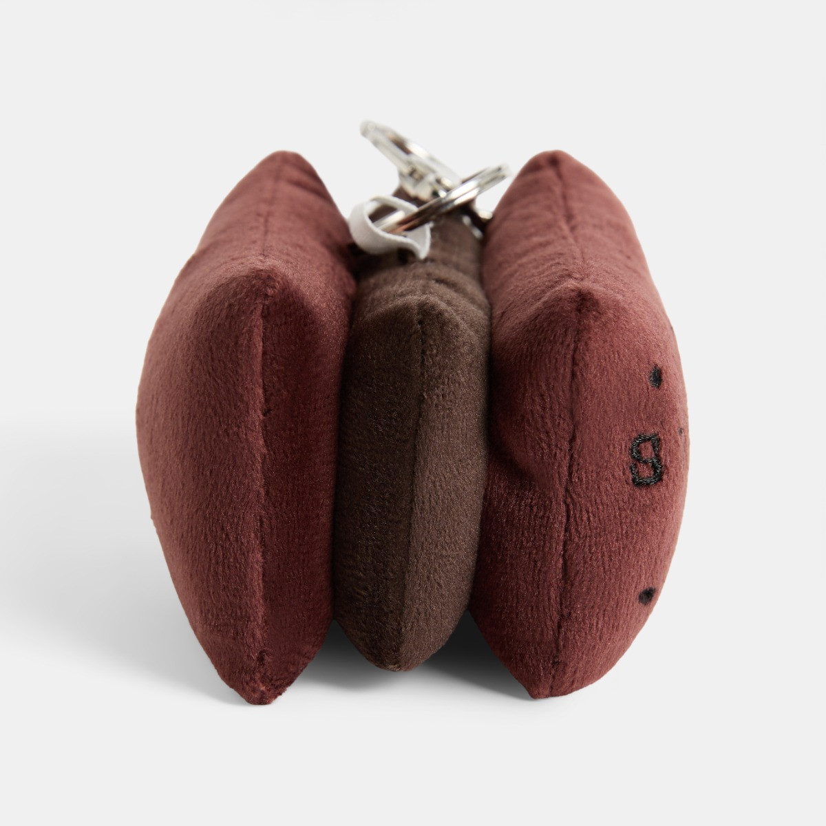 OHS Biscuit Keyring - Brown>