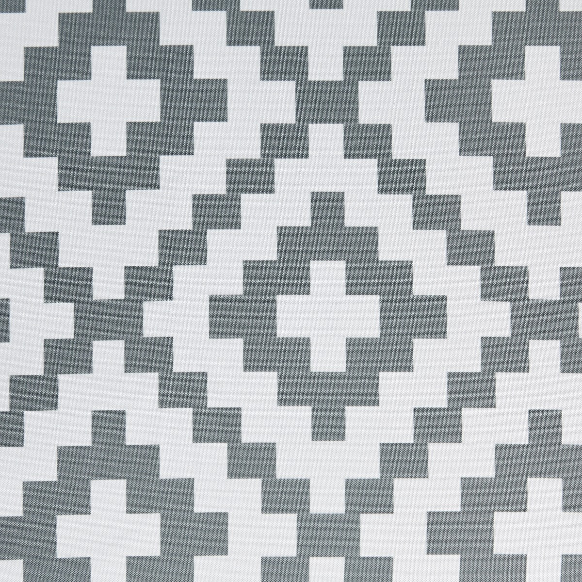 OHS Geometric Print Outdoor Parasol - Grey >