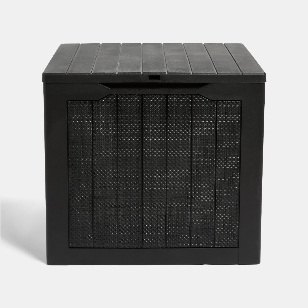 OHS Small Outdoor Garden Storage Box - Black>