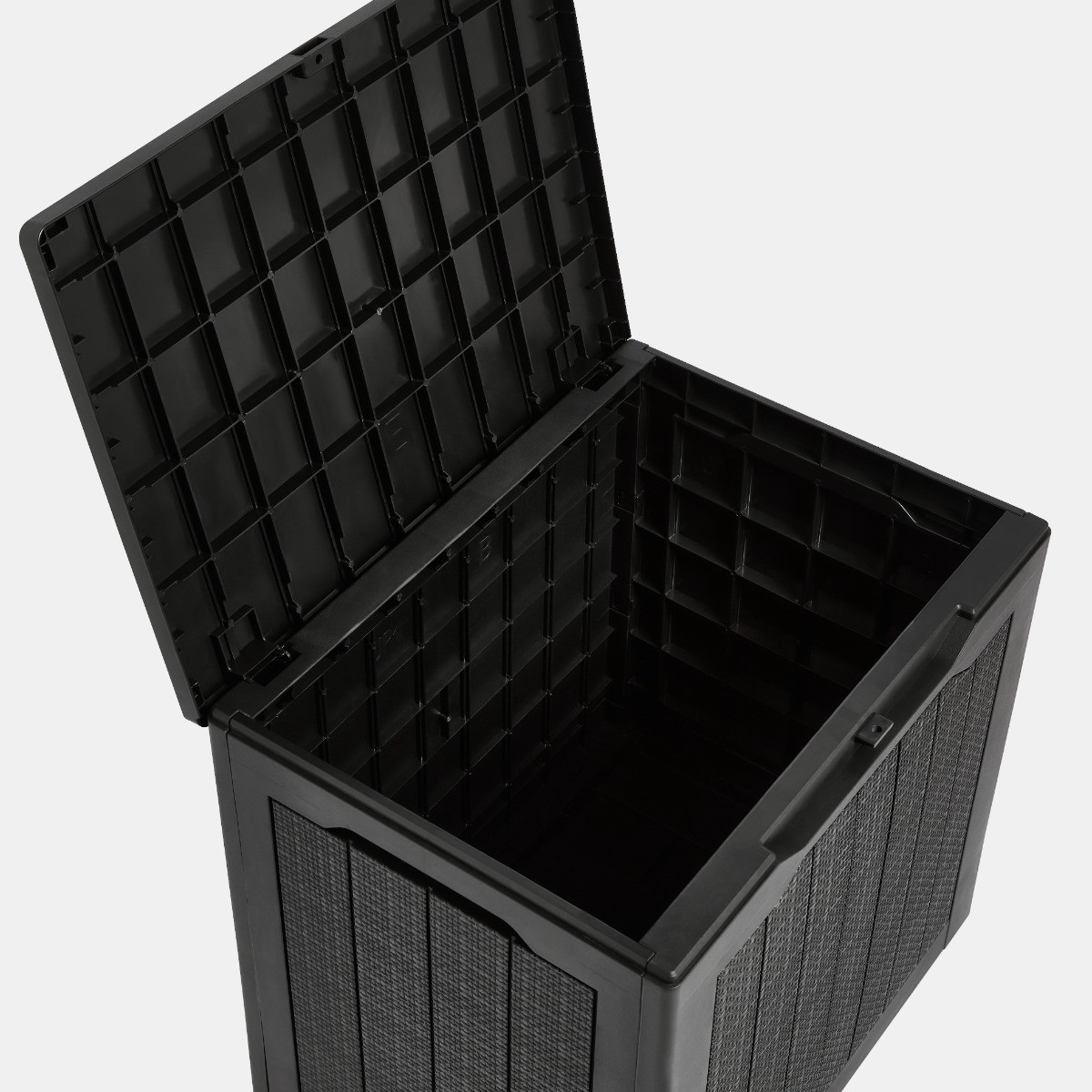 OHS Small Outdoor Garden Storage Box - Black>