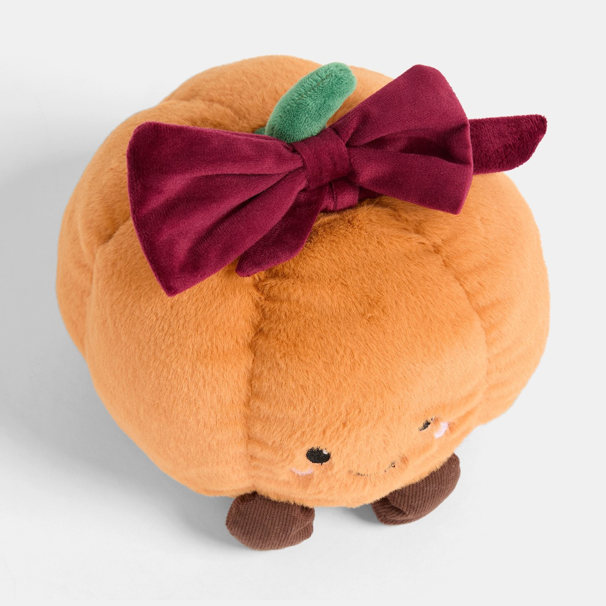 OHS Pumpkin Bow Doorstop - Orange>